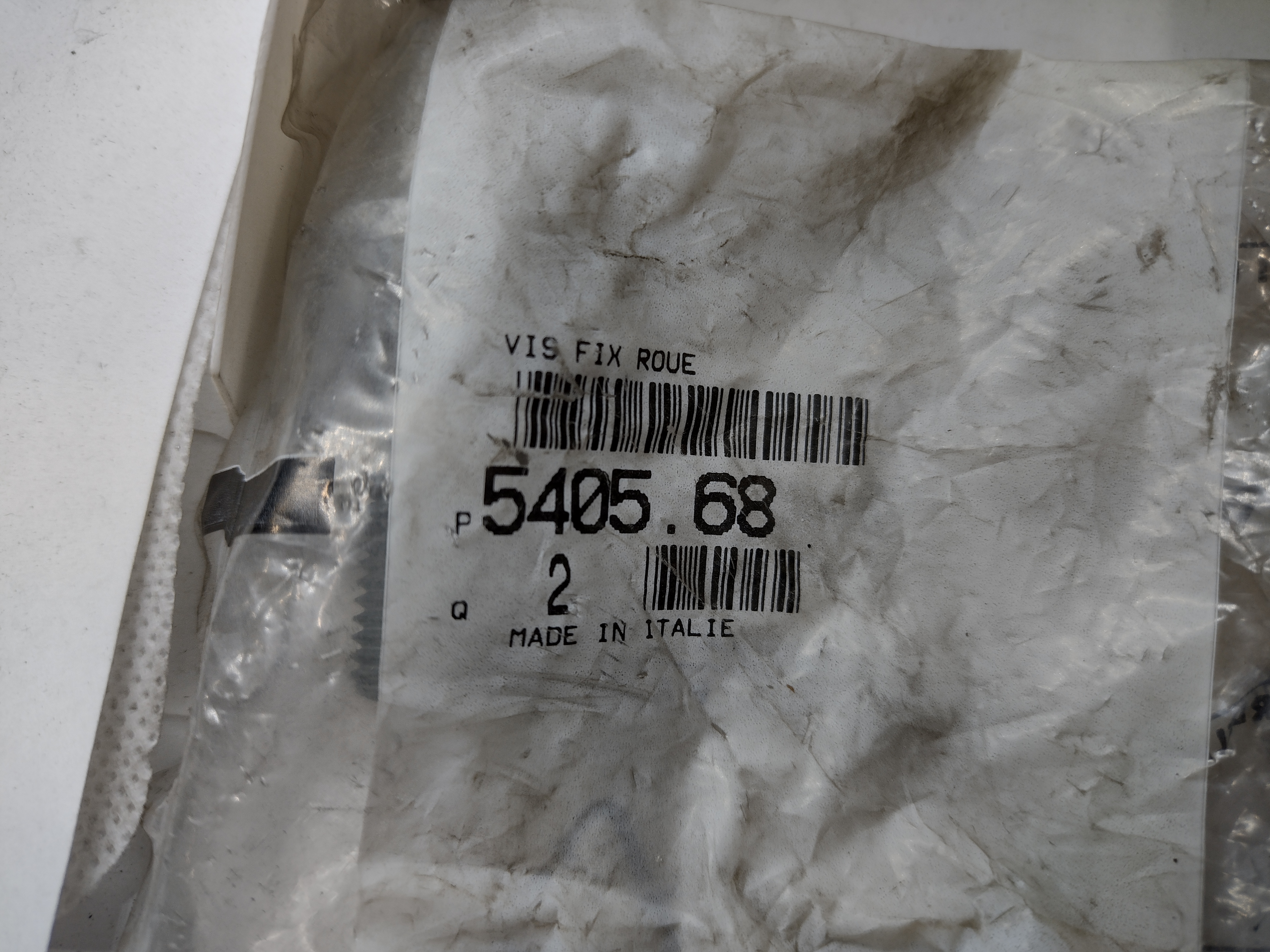 Peugeot 807 / Citroen C8 Radschraube 14x1,5 540568 NEU NOS NEW