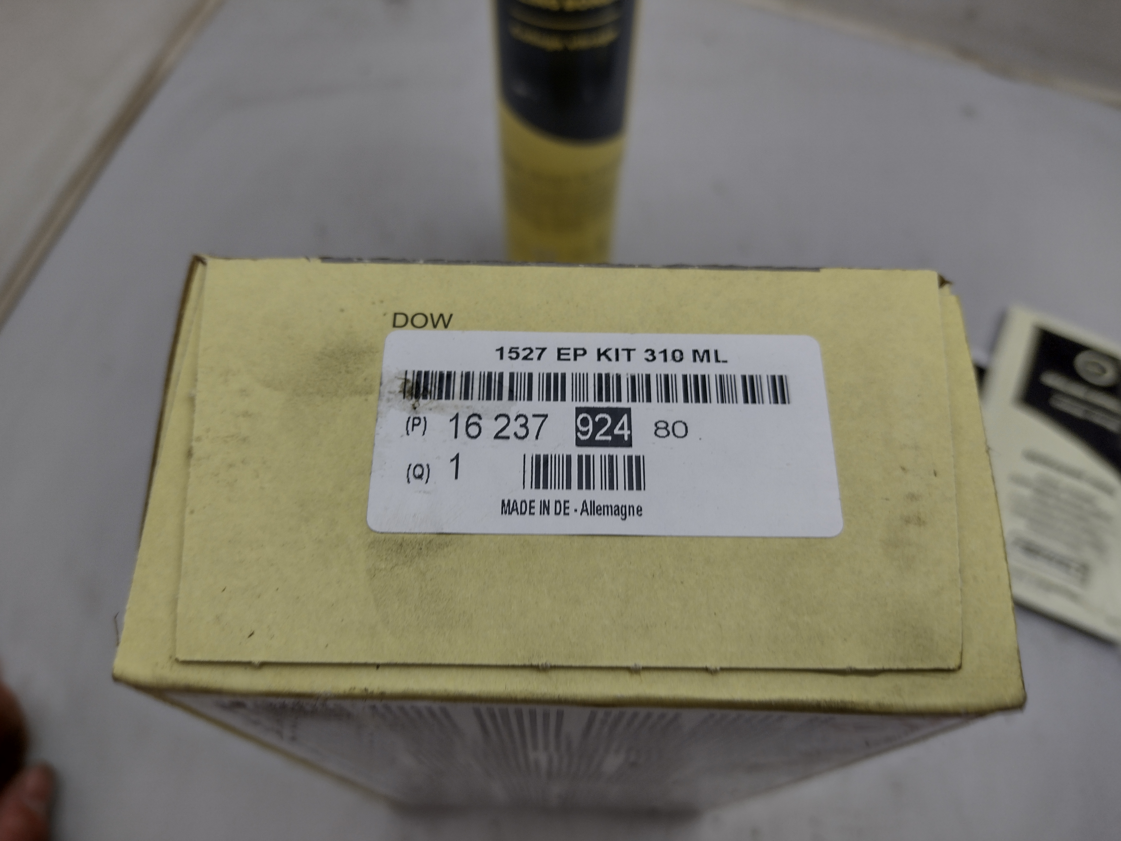 Peugeot / Citroen Scheibenkleber Set 16237924 NOS NEW OEM