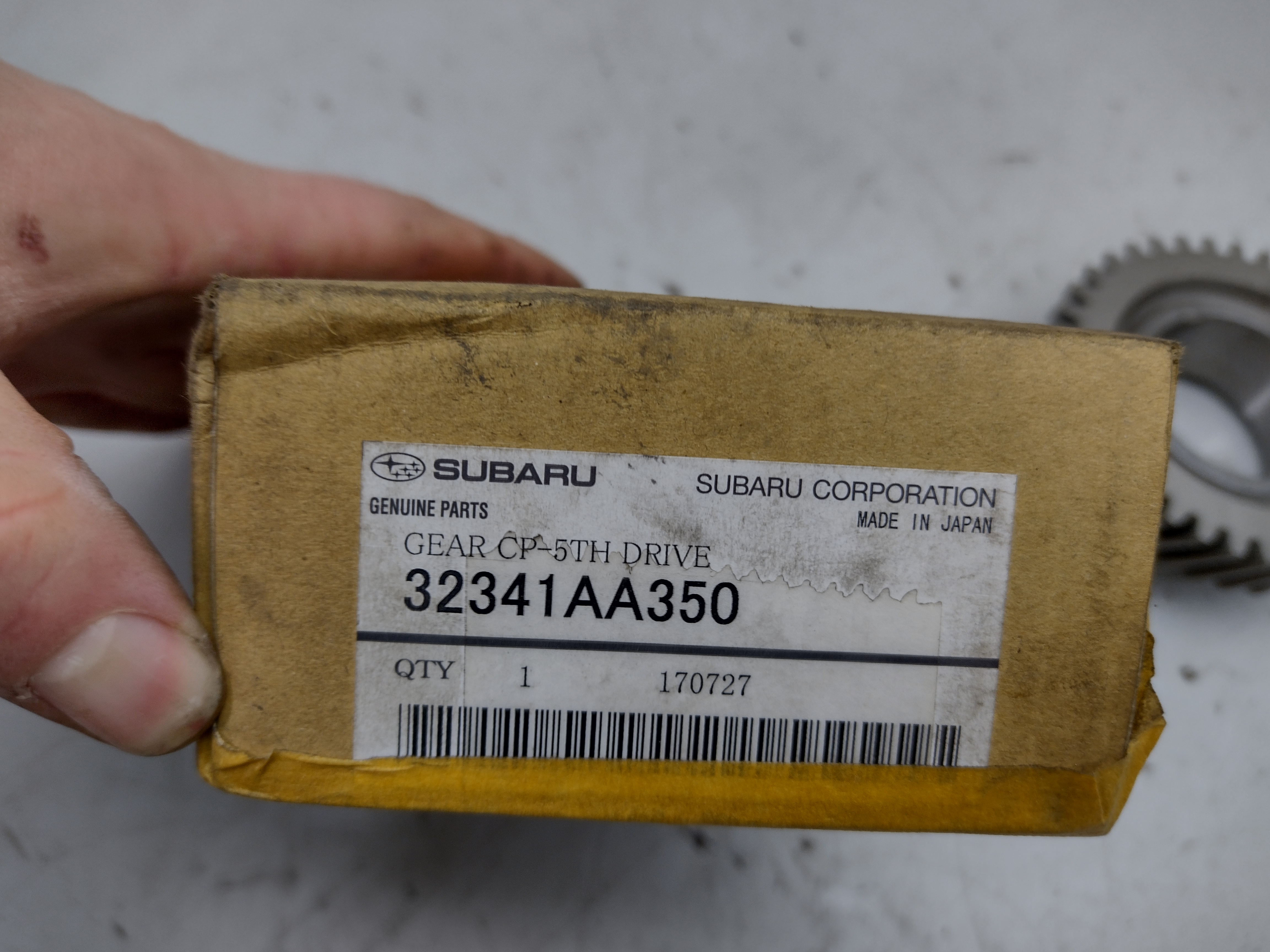 Zahnrad 5. Gang 32341AA350 für Subaru impreza WRX STI ab 2005 TY856
