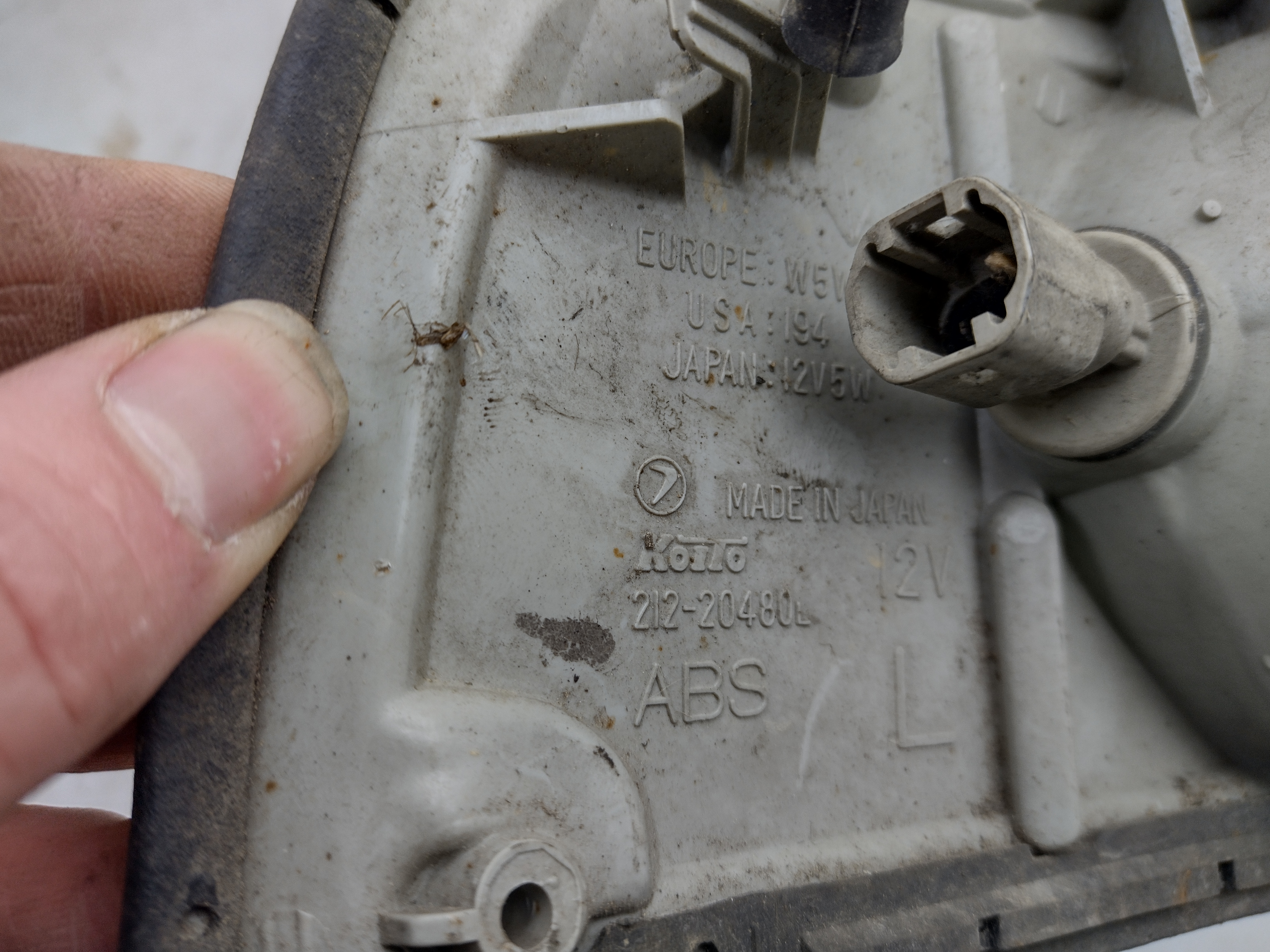 Standlichte links für Subaru Justy KAD