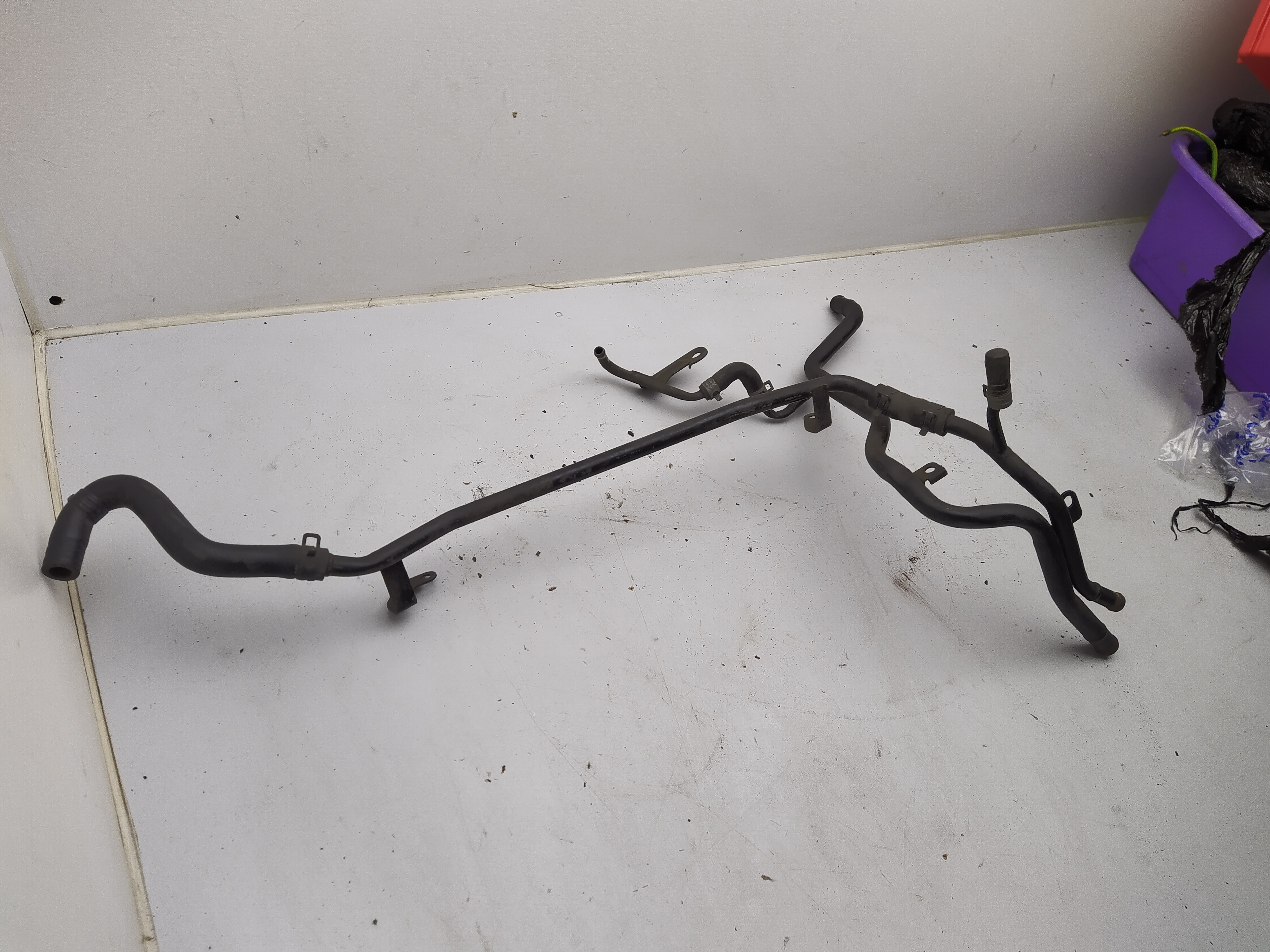 Kühlwasserleitungen vom Motor Subaru EJ205 Impreza WRX