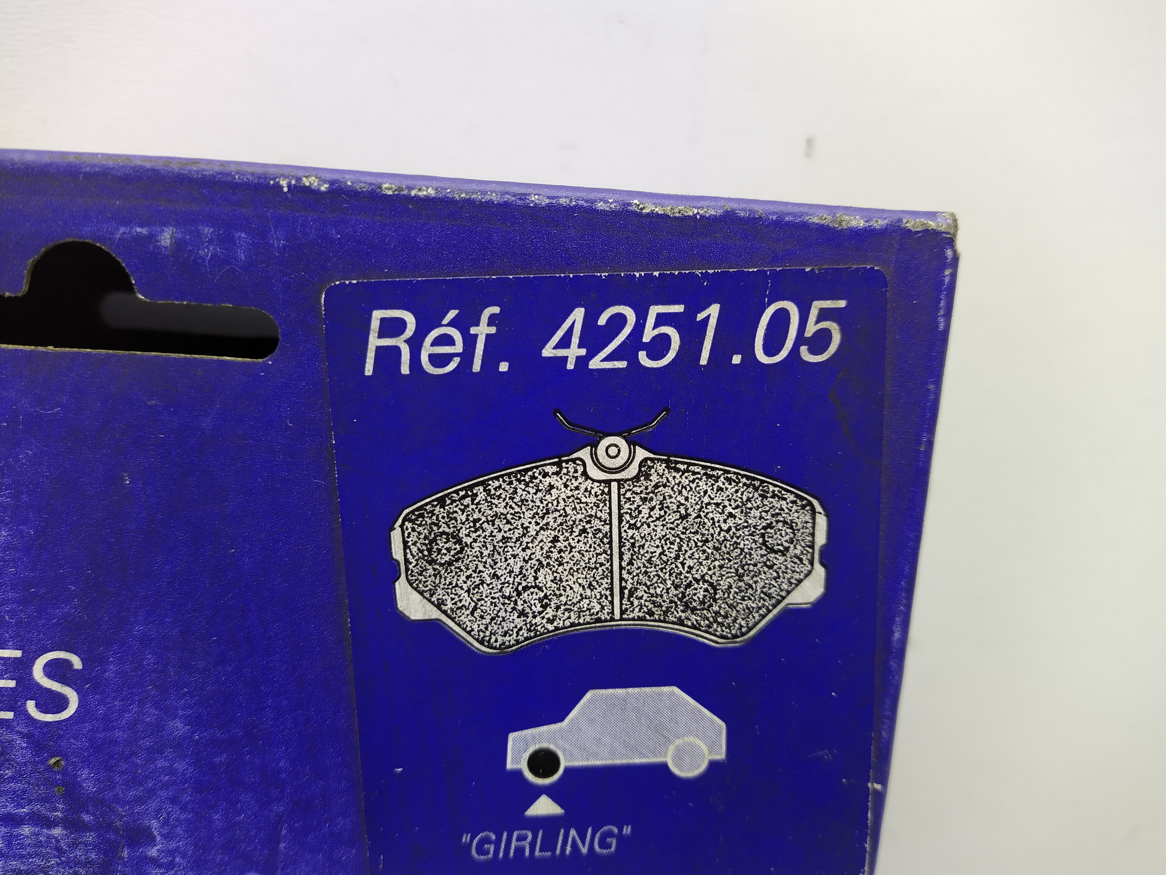 Original Peugeot J5 Satz Bremsbeläge vorne 425105 NEU NOS NEW