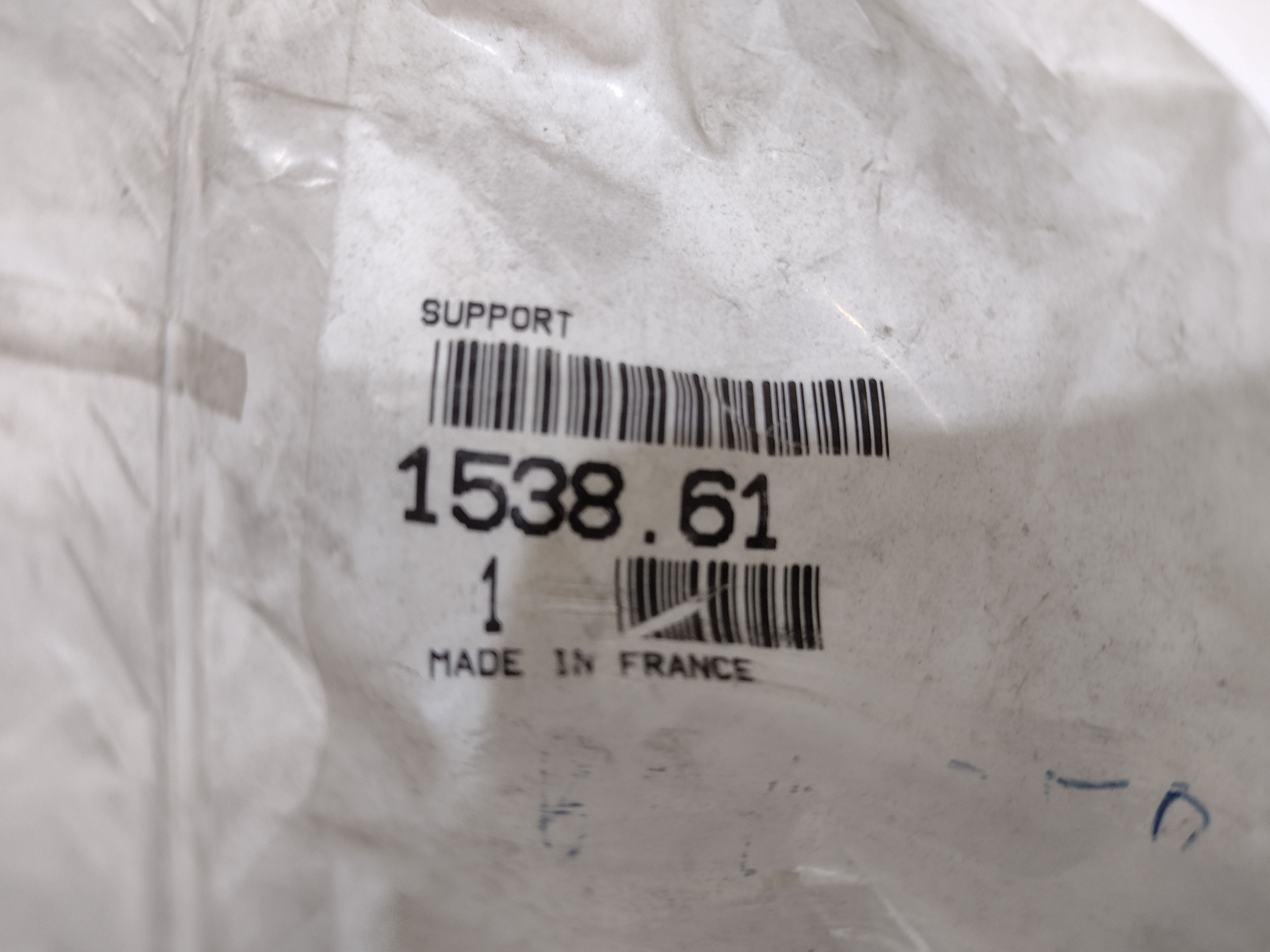 Peugeot / Citroen HALTER FÜR KRAFTSTOFFTANK 153861 NEU NOS NEW