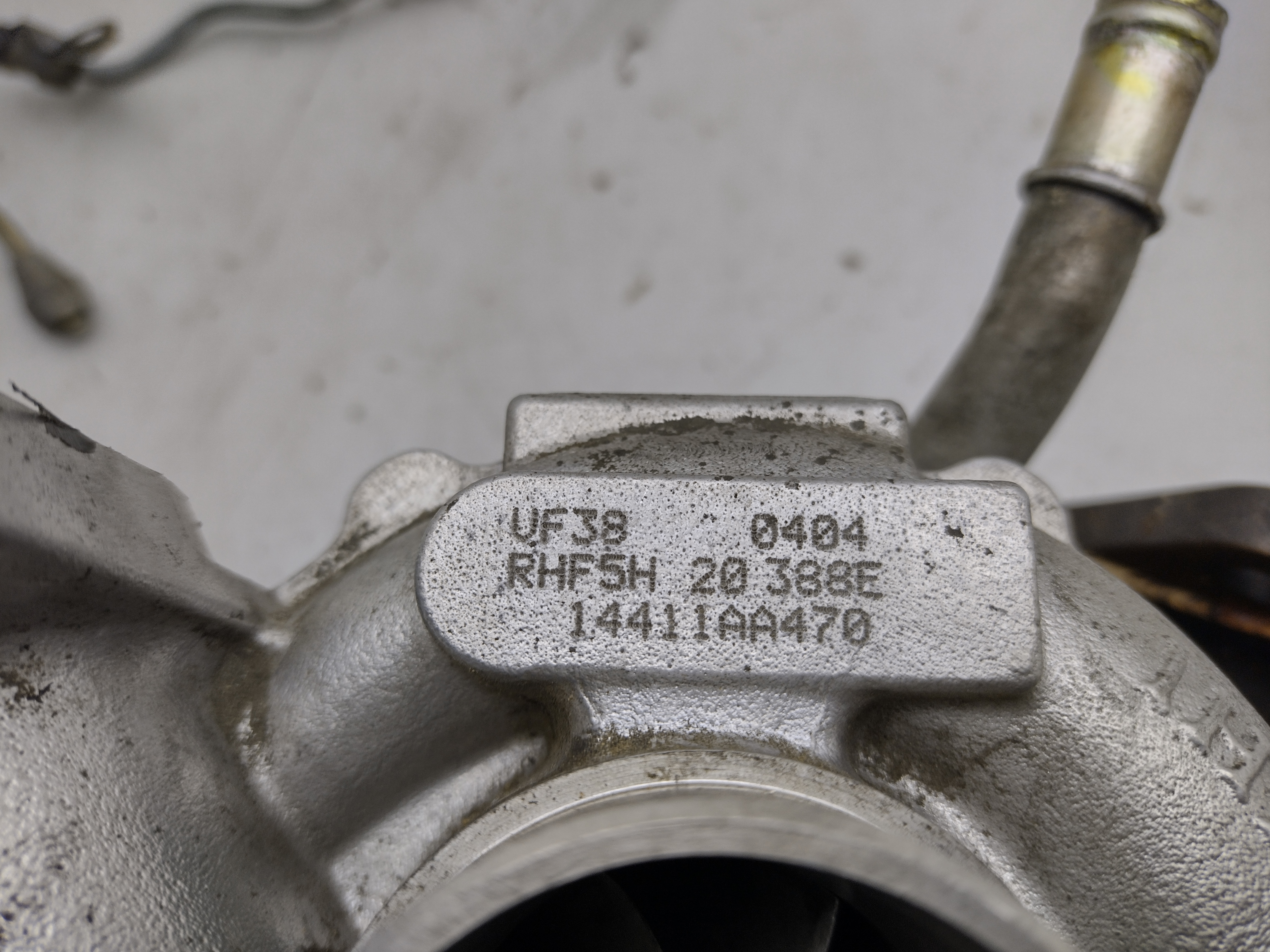 IHI VF38 Twinscroll Turbolader für SUBARU LEGACY GT 14411AA470