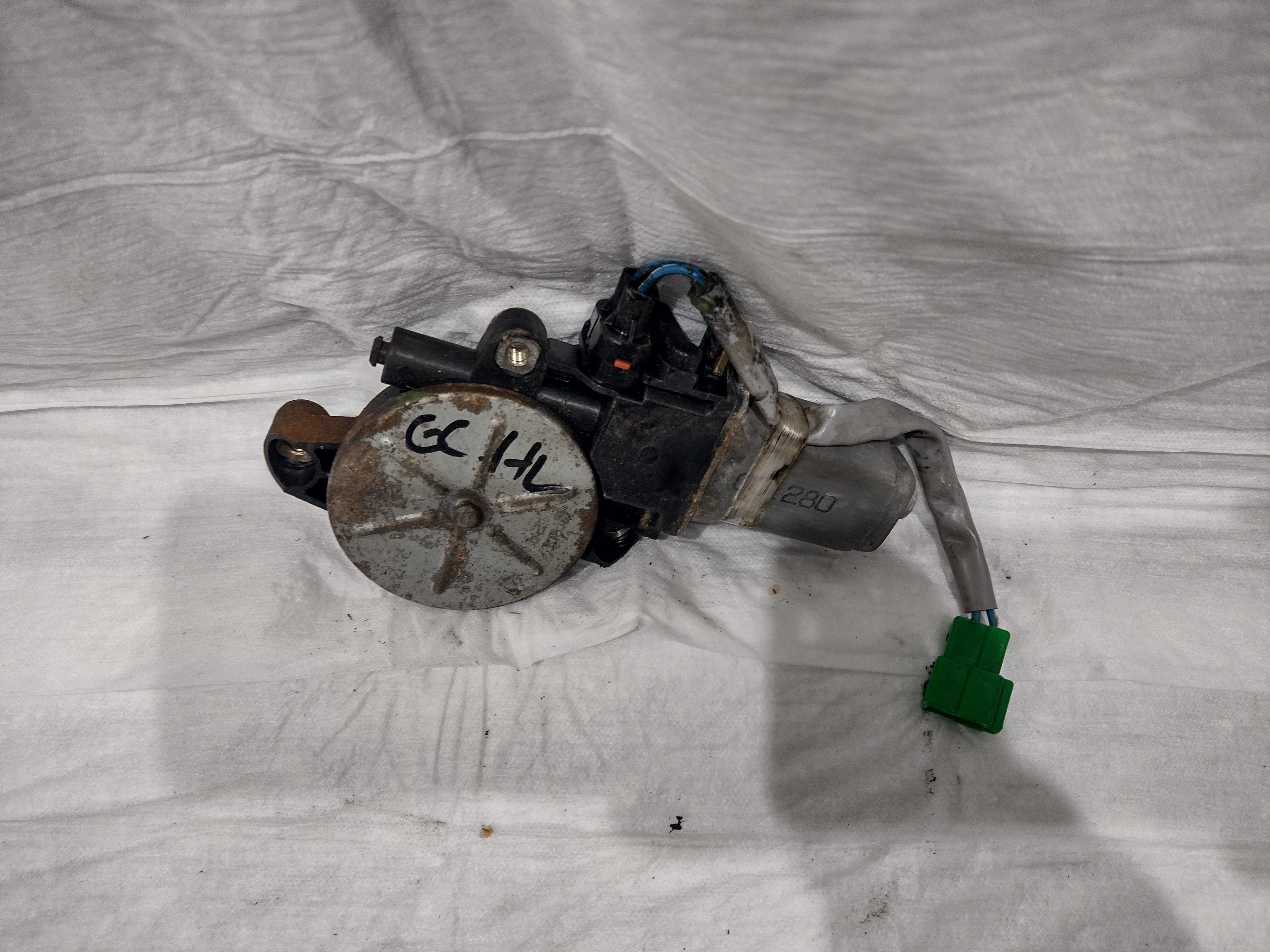 Fensterhebermotor hinten links von Subaru Impreza 1 GC GF