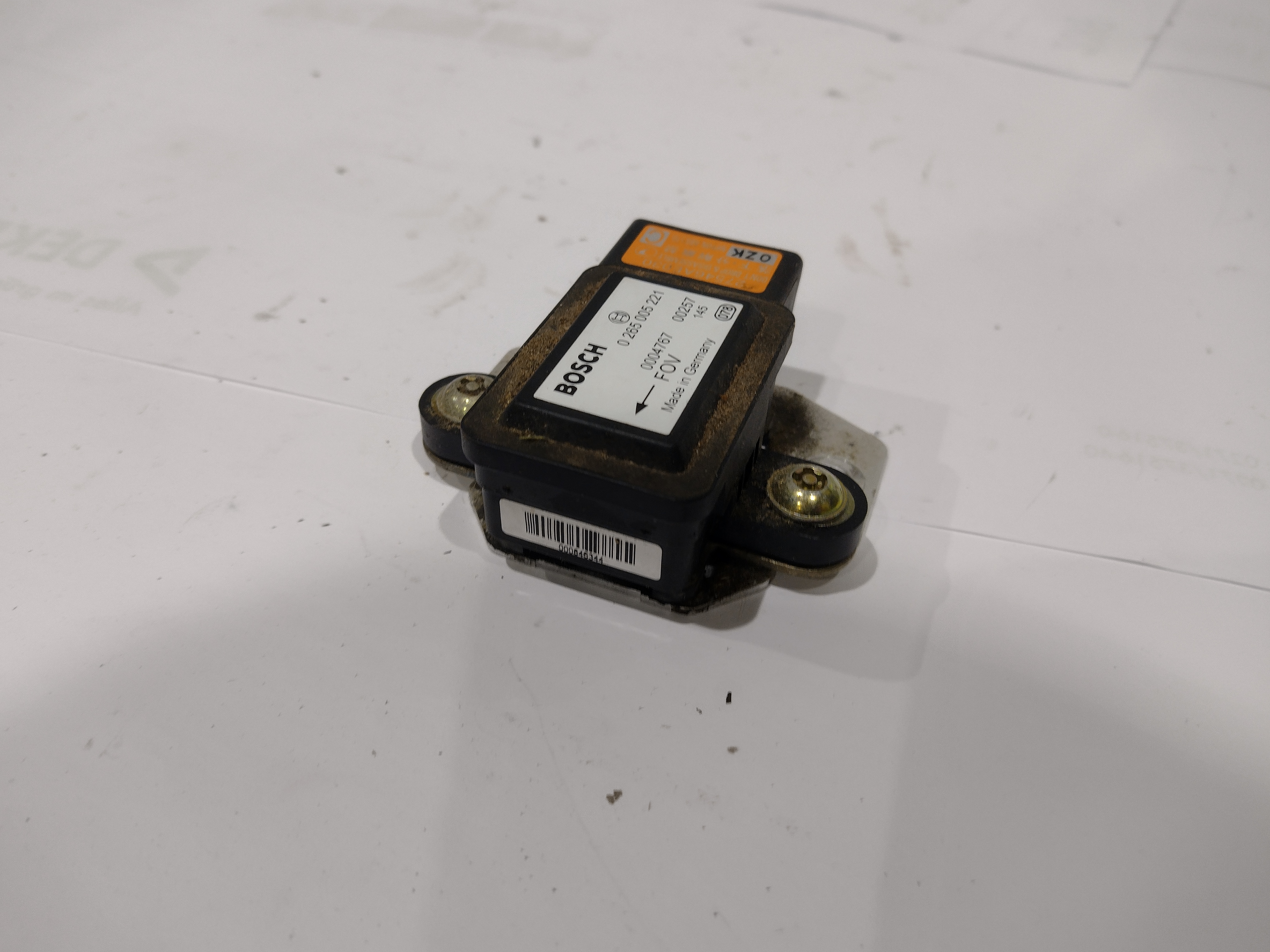 G Sensor 27546AE030 - Sensor V/CONT für Subaru Outback H6 Legacy BE BH BOSCH 0265005221