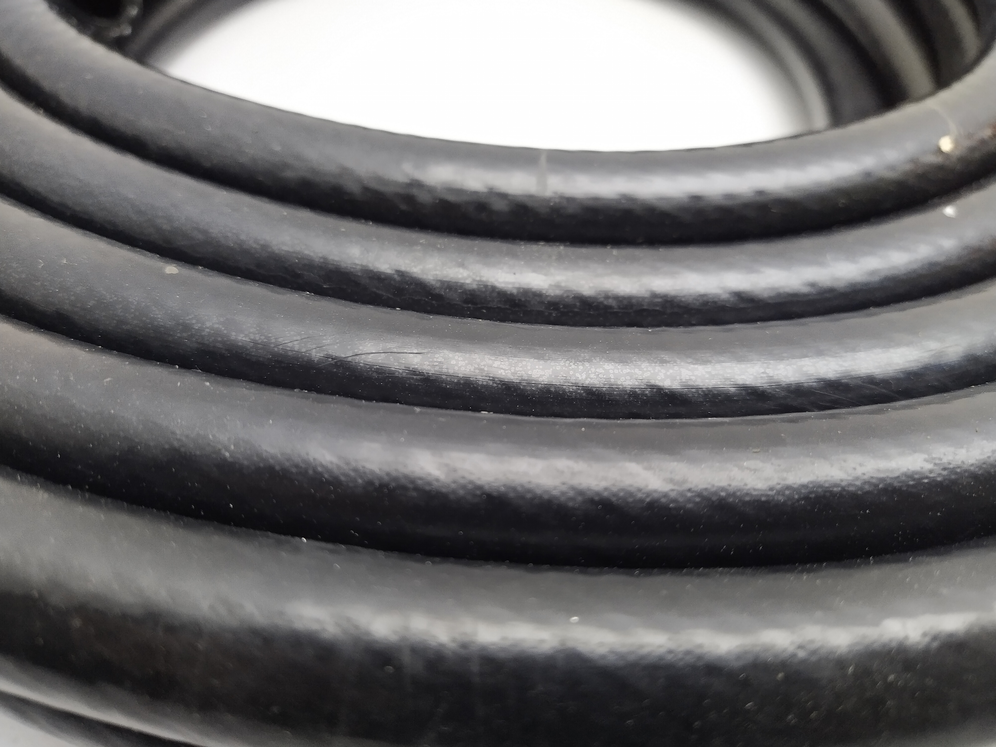 12mm Silikon Unterdruckschlauch verstärkt schwarz