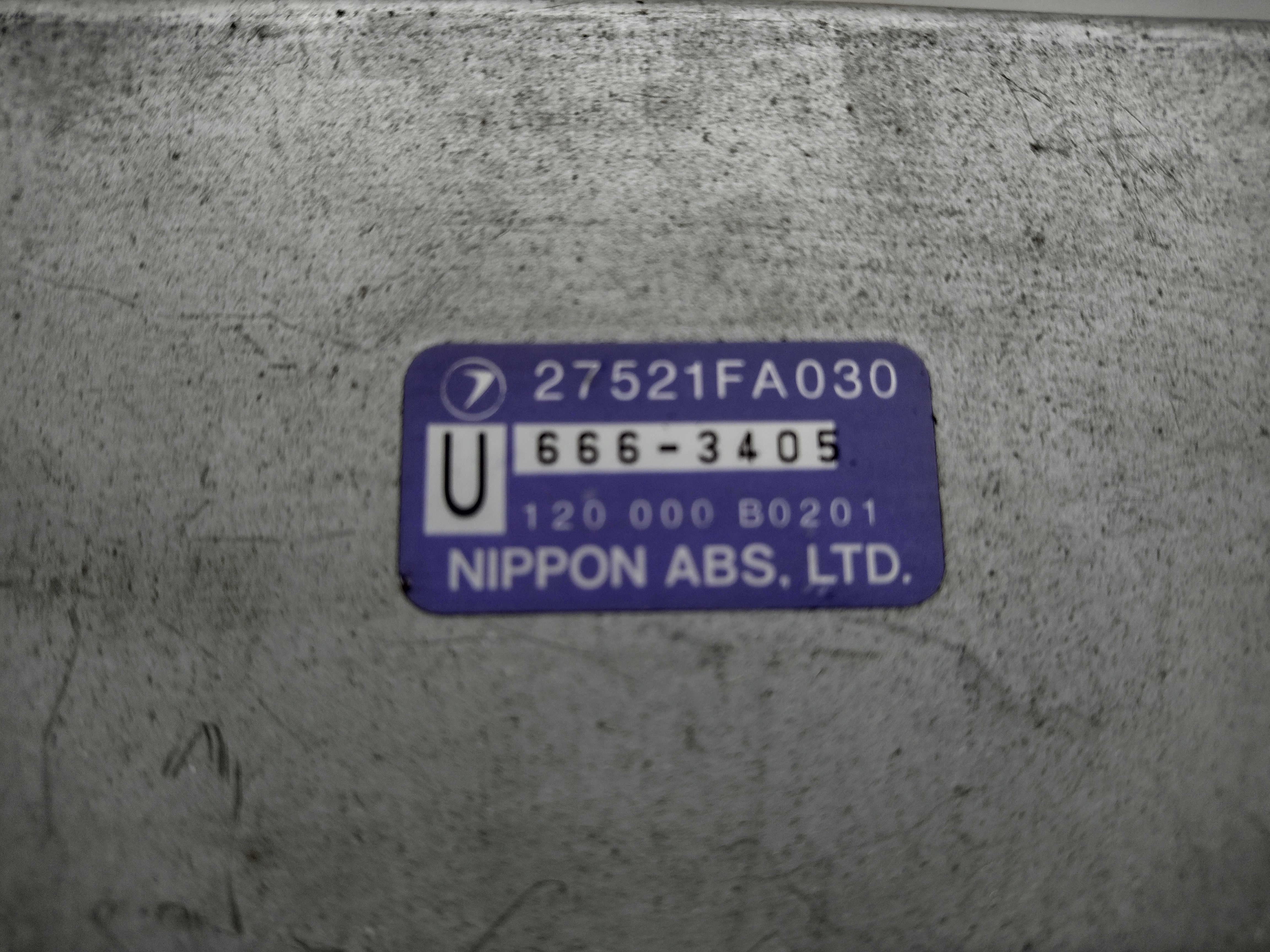 27521FA030 ABS Steuergerät von Subaru Impreza GC GF