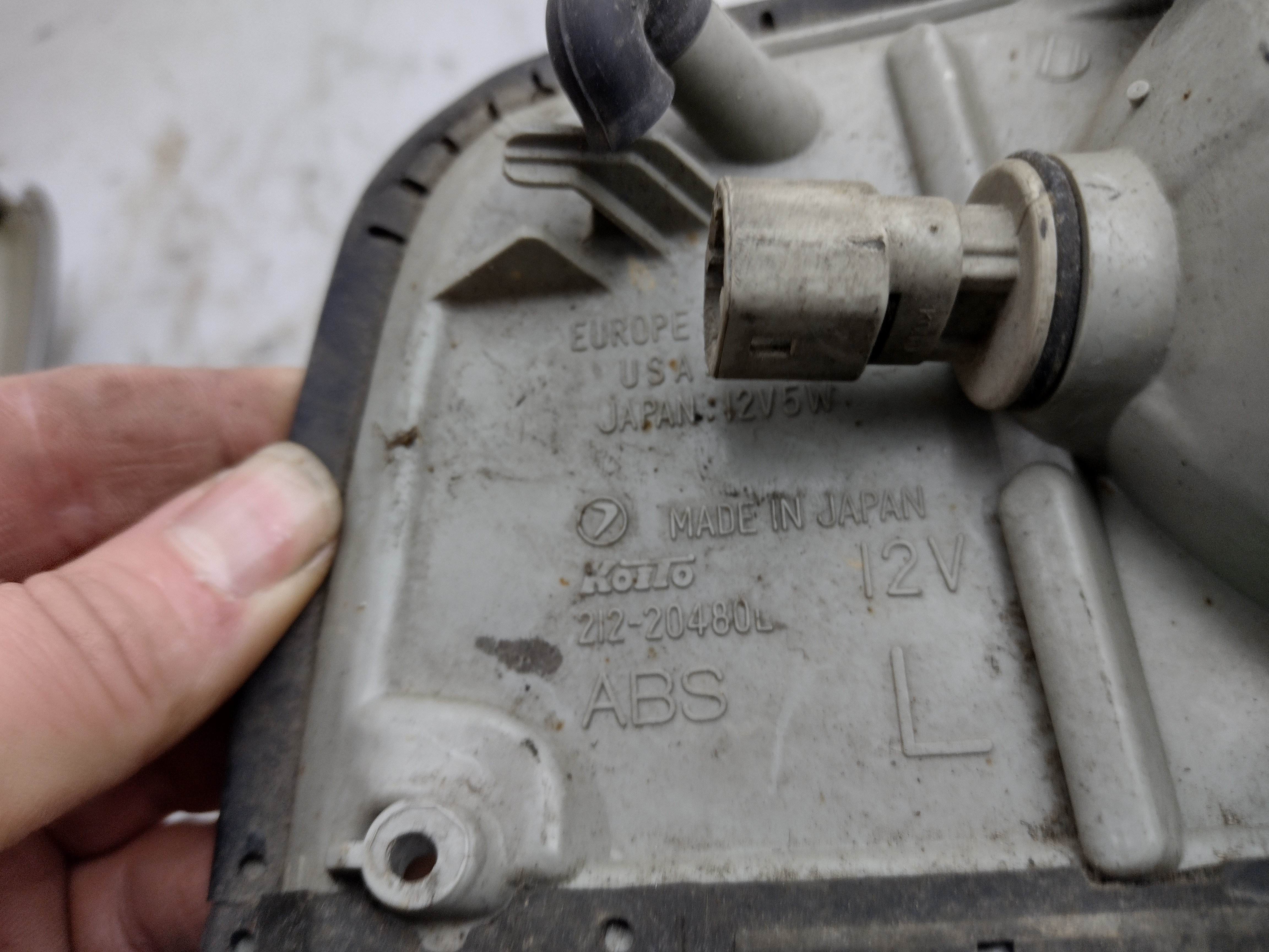 Standlichte links für Subaru Justy KAD