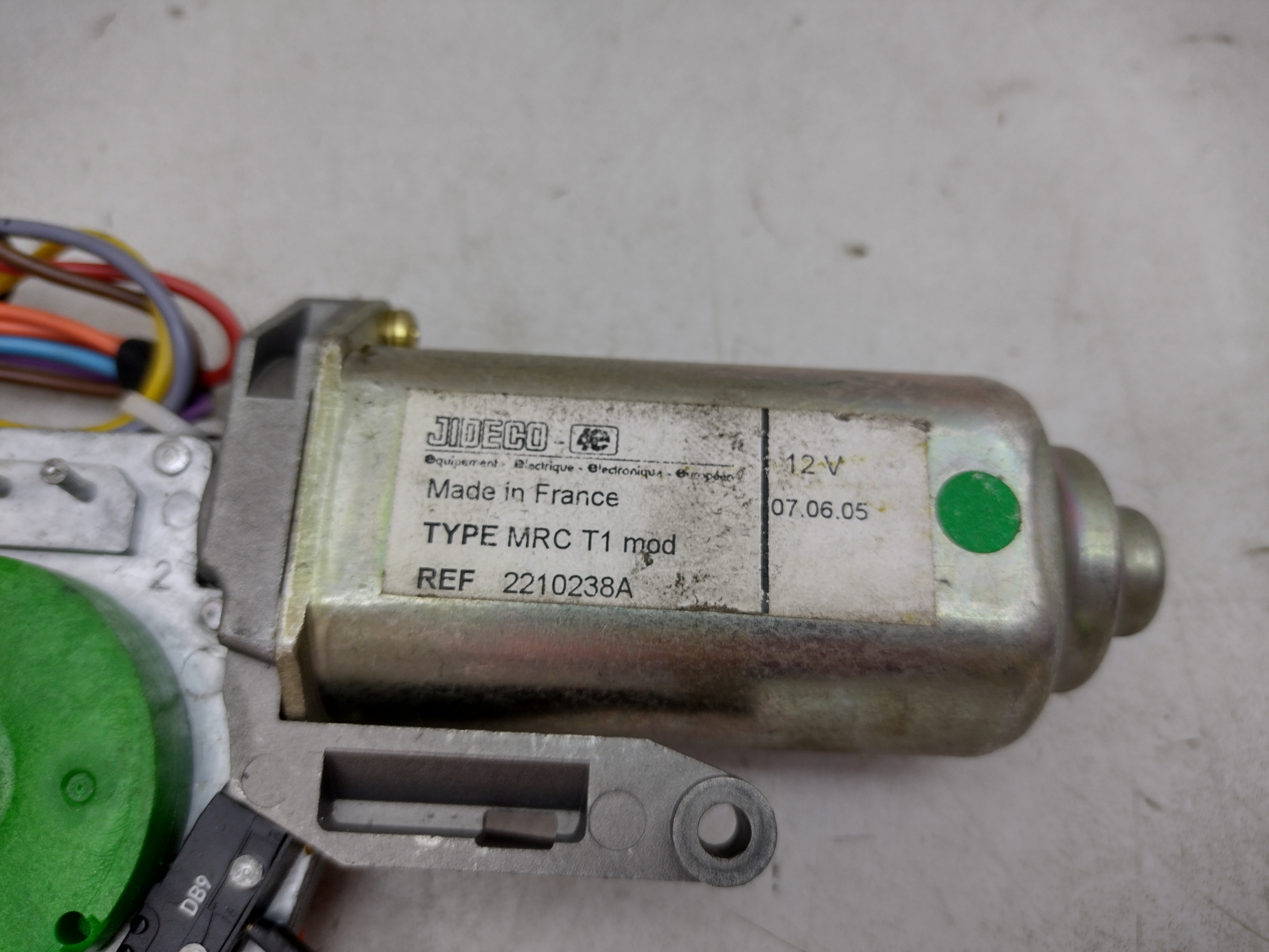 Peugeot / Citroen Schiebedachmotor 665136 1606953480 NEU NOS NEW OEM