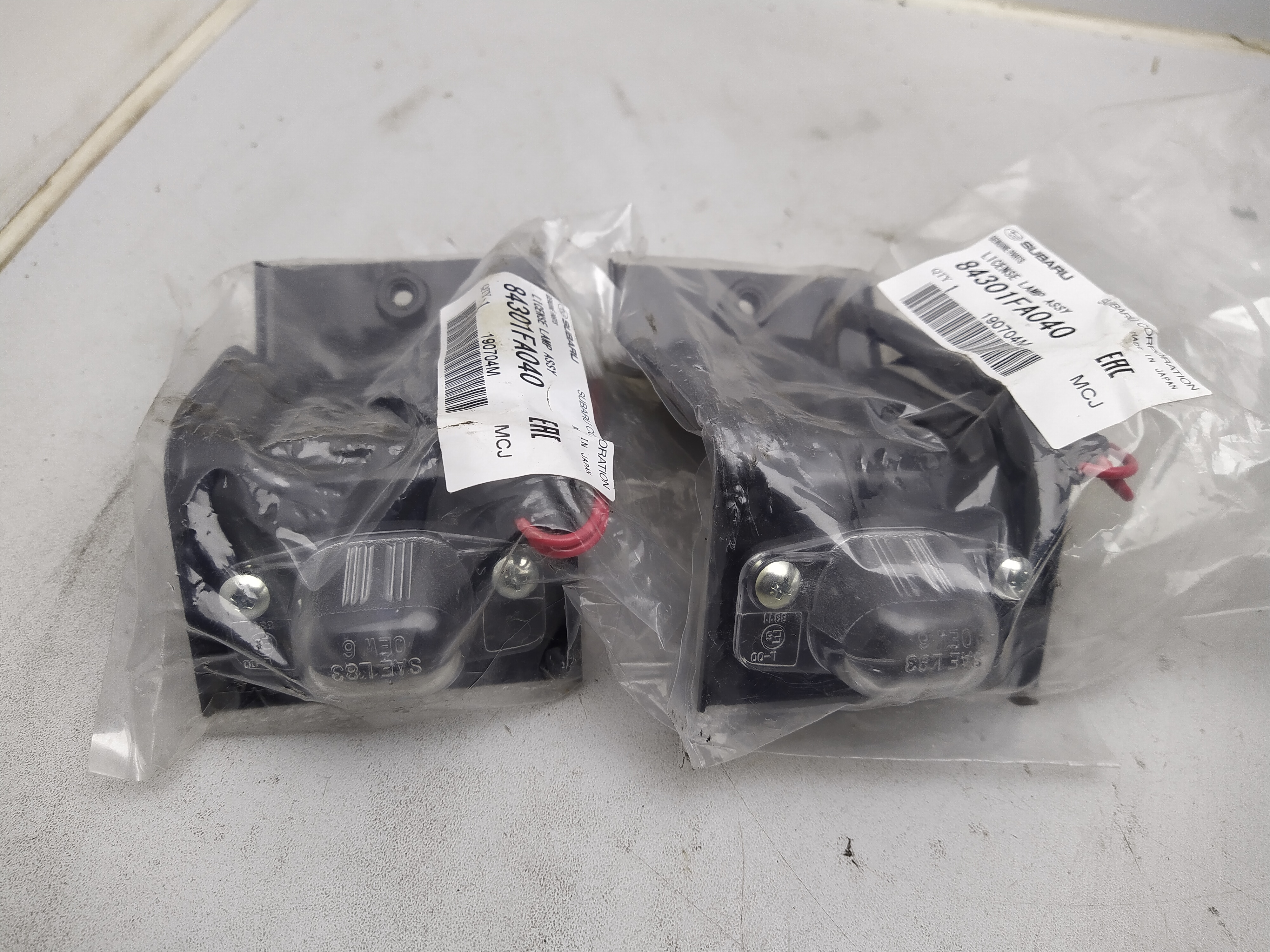 Kennzeichenleuchten NEU Subaru Impreza GC GF 93-00