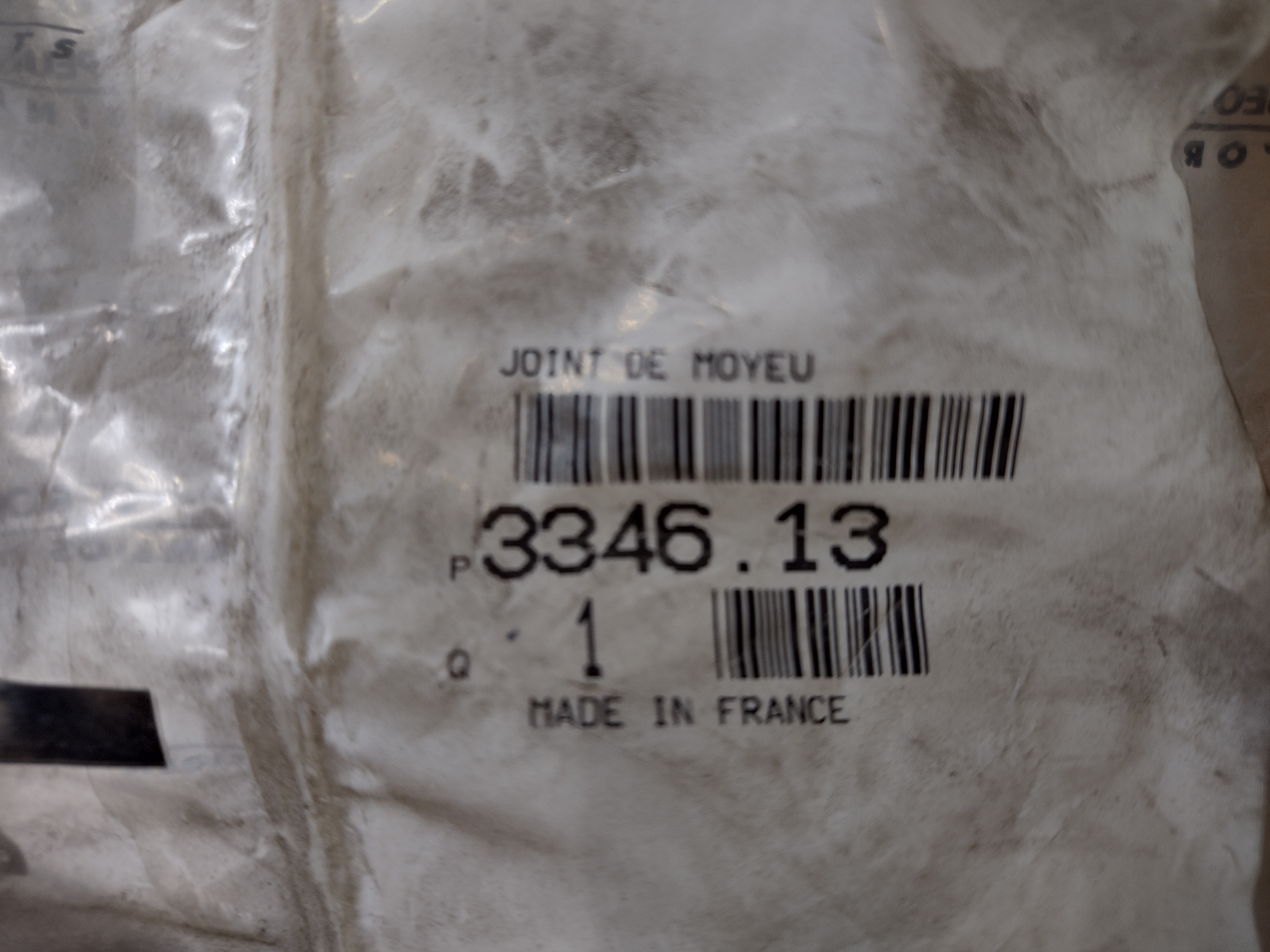 Peugeot / Citroen DICHTUNG FÜR RADNABE 334613 NEU NOS NEW