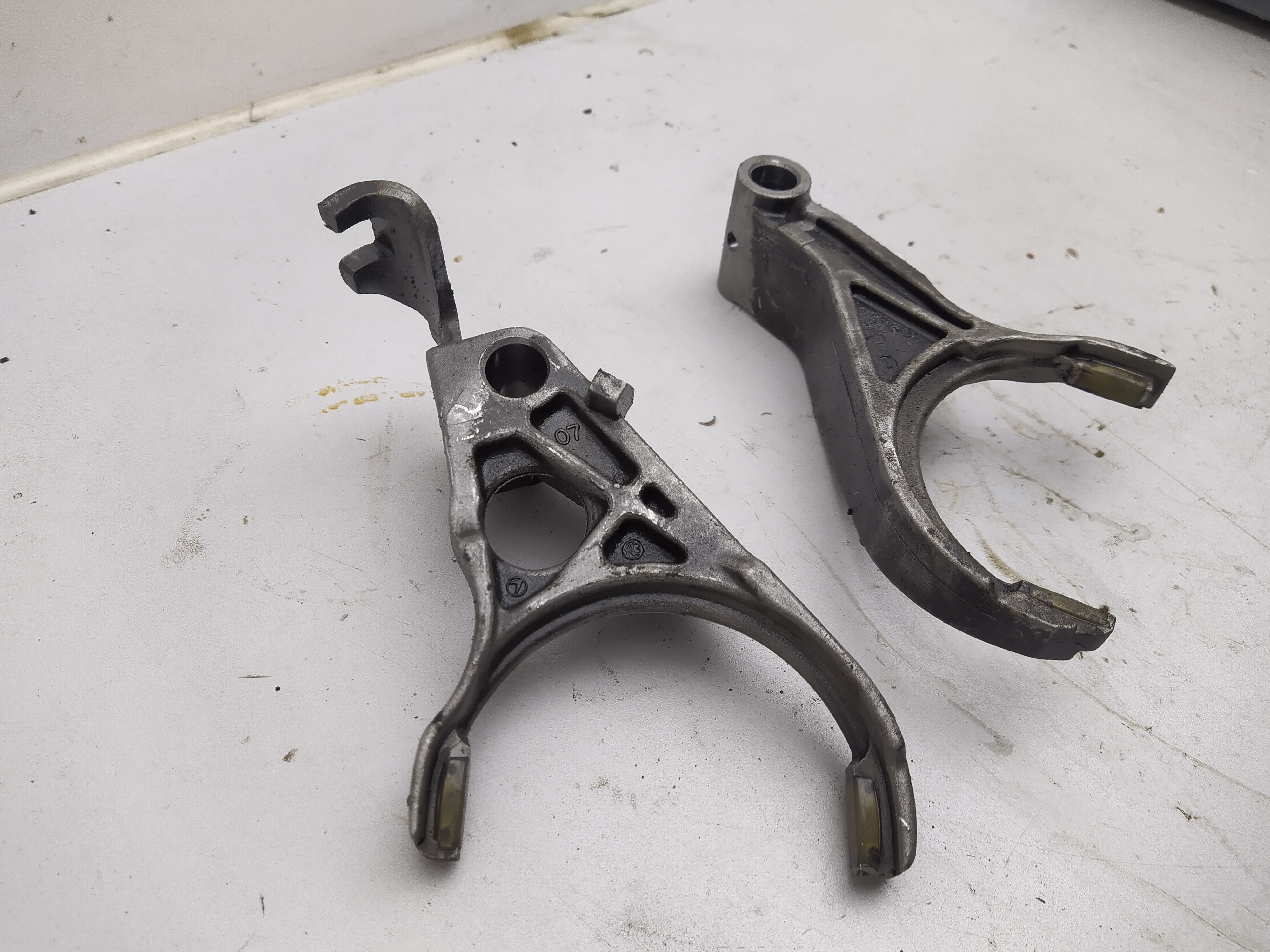 Schaltgabeln von SUBARU TY752 ALLRAD Getriebe