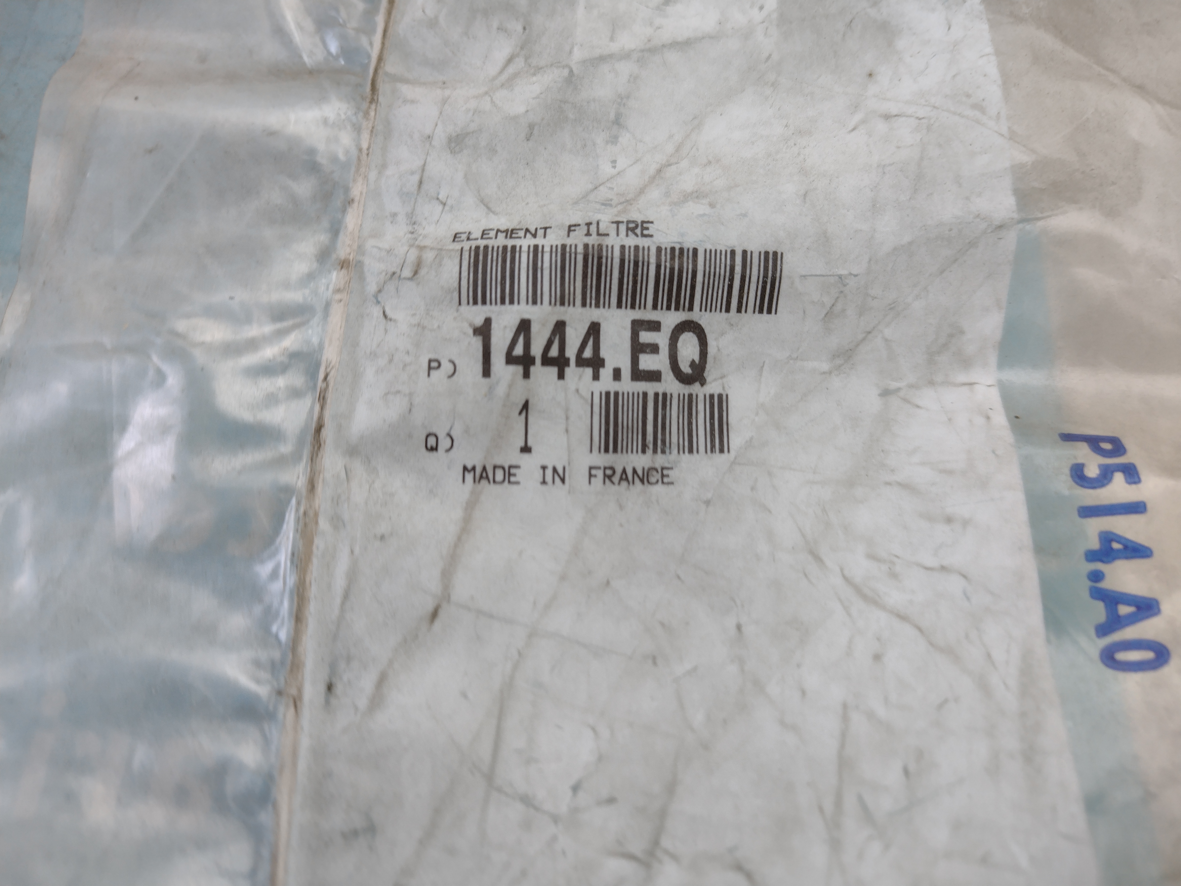Peugeot / Citroen 1444EQ Luftfilter NOS NEW