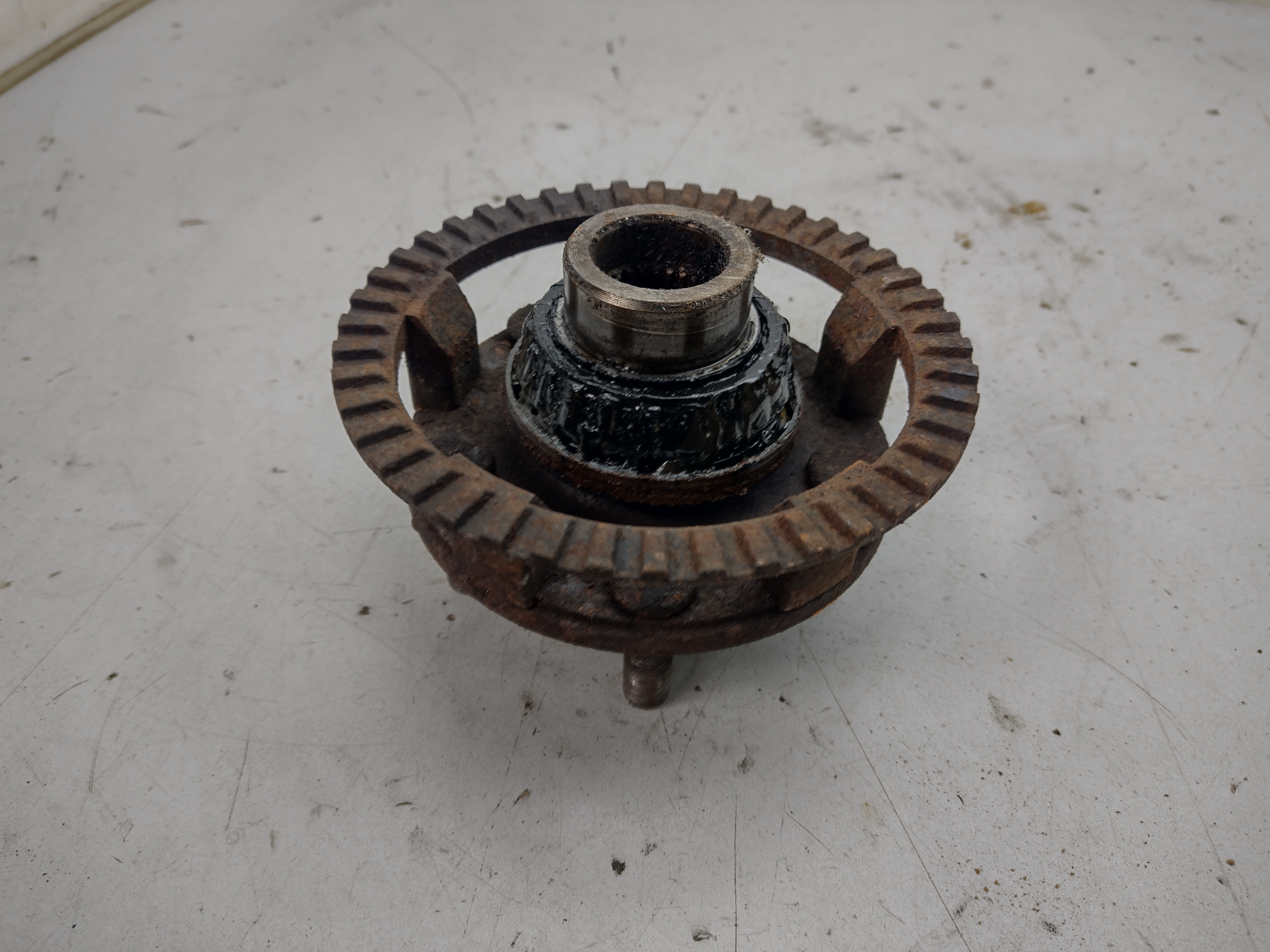Radnabe vorne 5x100 mit ABS Ring für Subaru Impreza Legacy Outback Forester