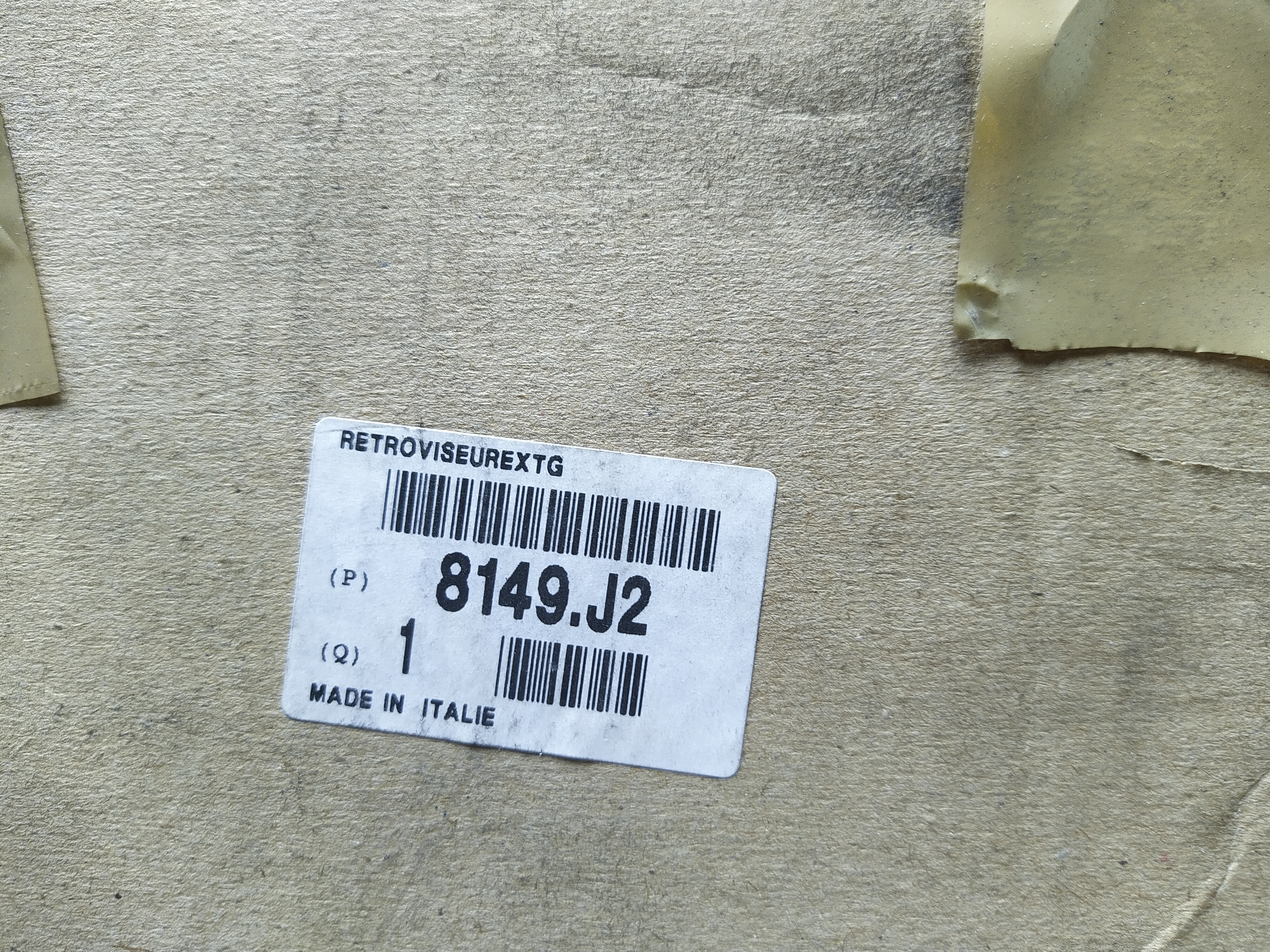 Peugeot Boxer CITROËN Jumper Aussenspiegel links 8149J2 NEU NOS