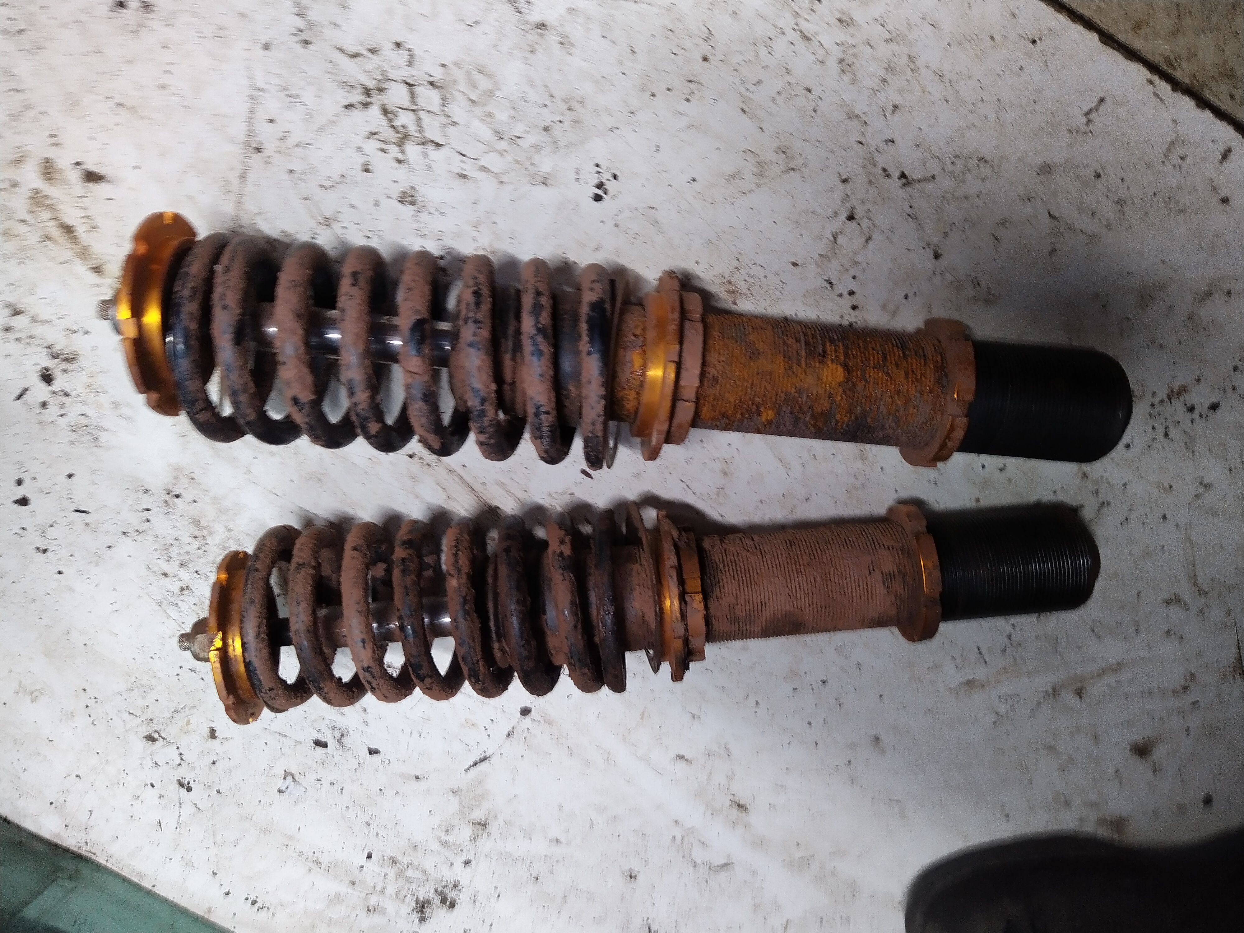 Paar Maxpeedingrods Gewindefahrwerk Federbeine für Subaru Impreza GC8 GF8 93-00