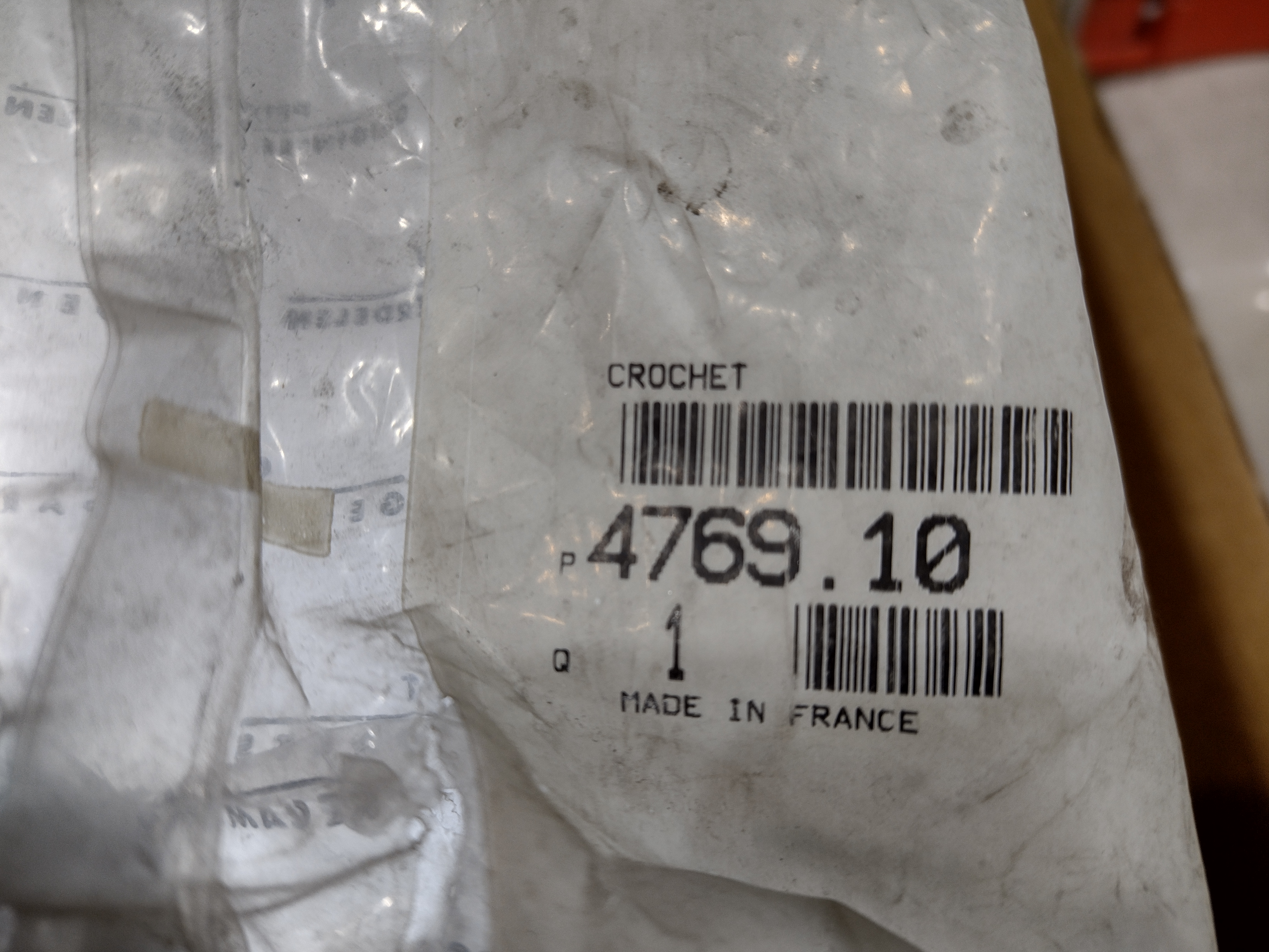 Peugeot / Citroen HAKEN 476910 NEU NOS NEW