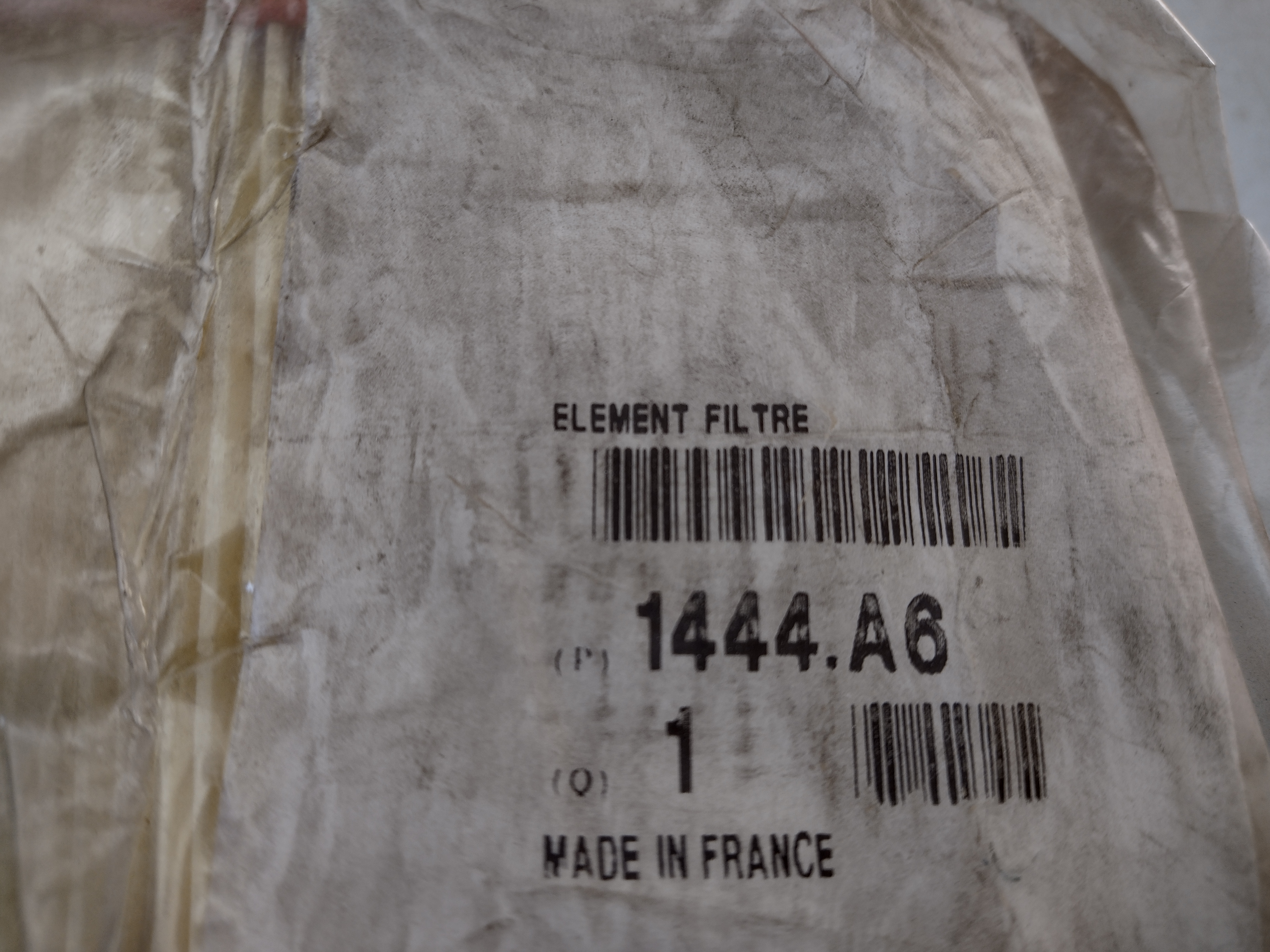 Peugeot Luftfilter 1444A6 NEU NOS NEW OEM