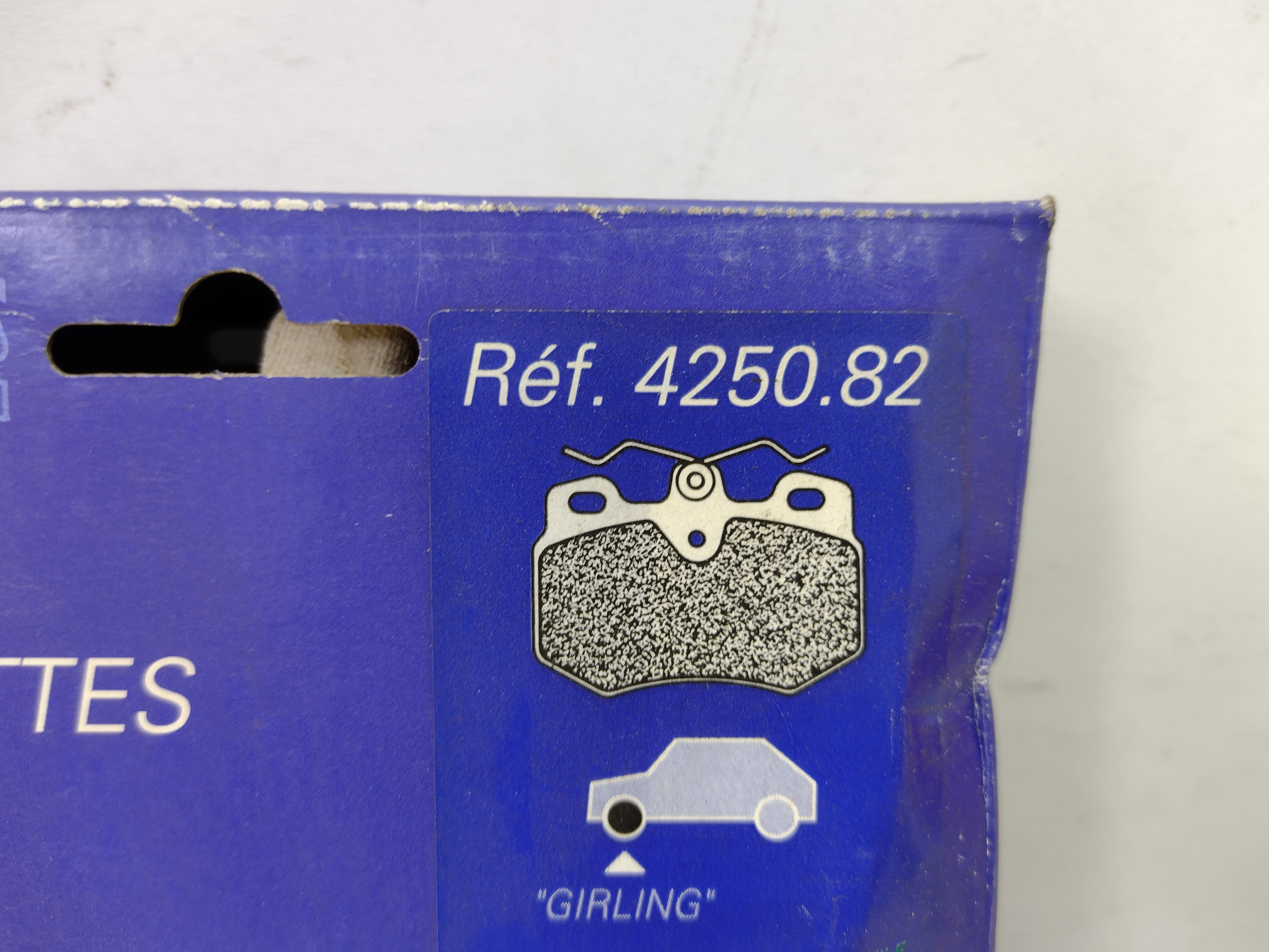 Peugeot / Citroen Bremsbeläge vorne (Sys.Girling) 425282 NOS NEW
