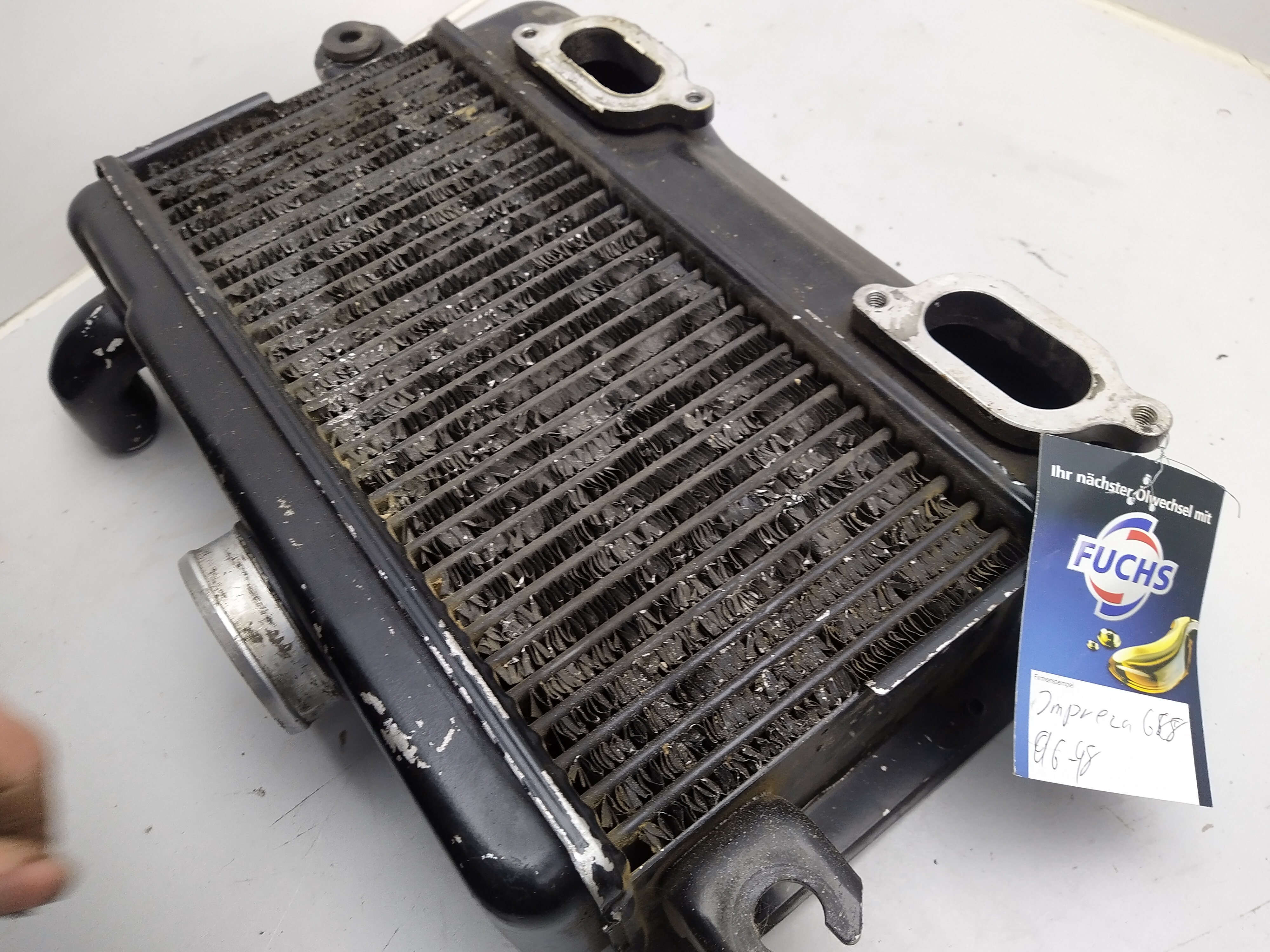 Ladeluftkühler Topmount Subaru Impreza WRX GC8