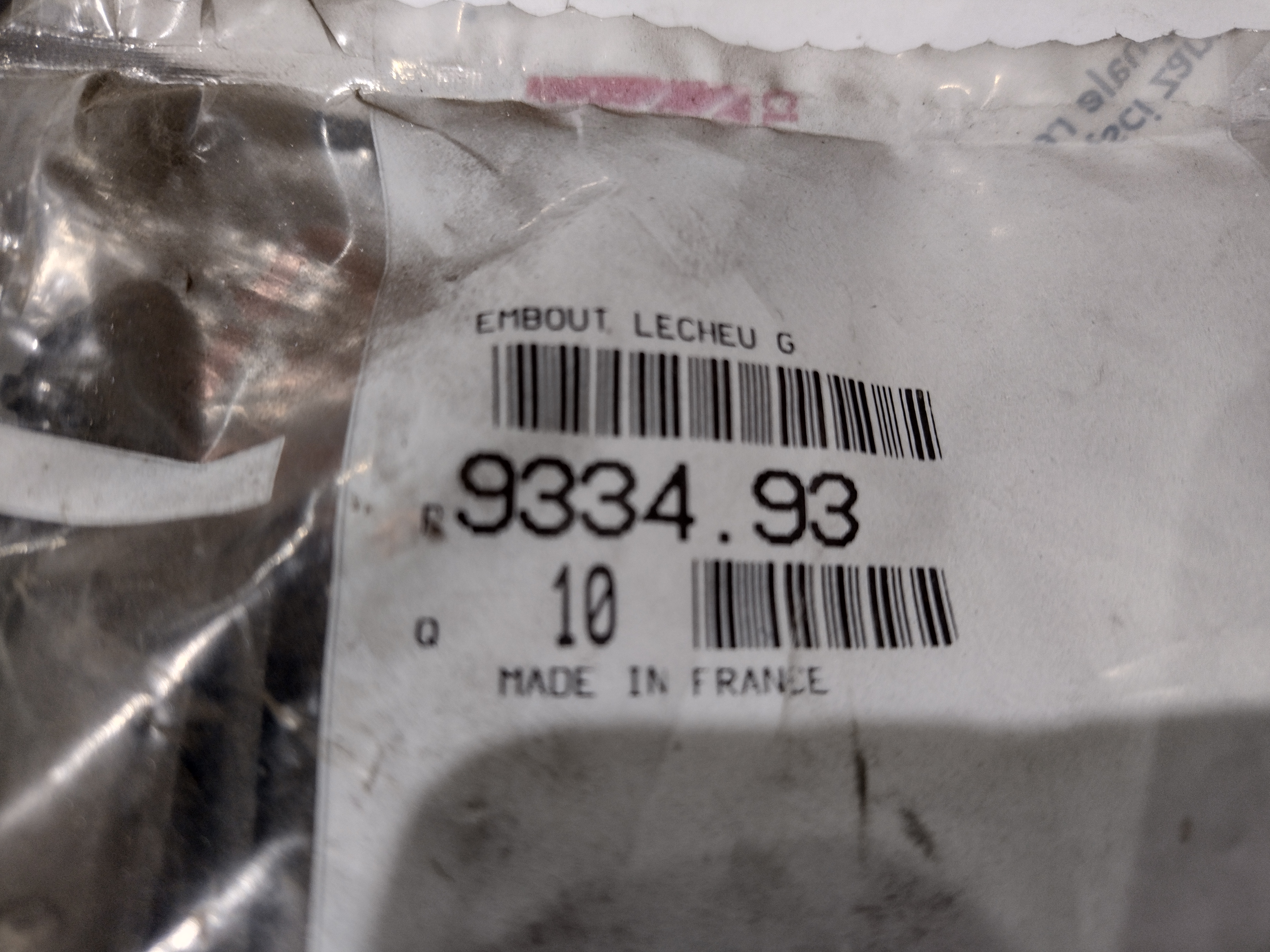Peugeot 206 Zier-/Schutzleiste, Seitenscheibe 933493 NEU NOS NEW