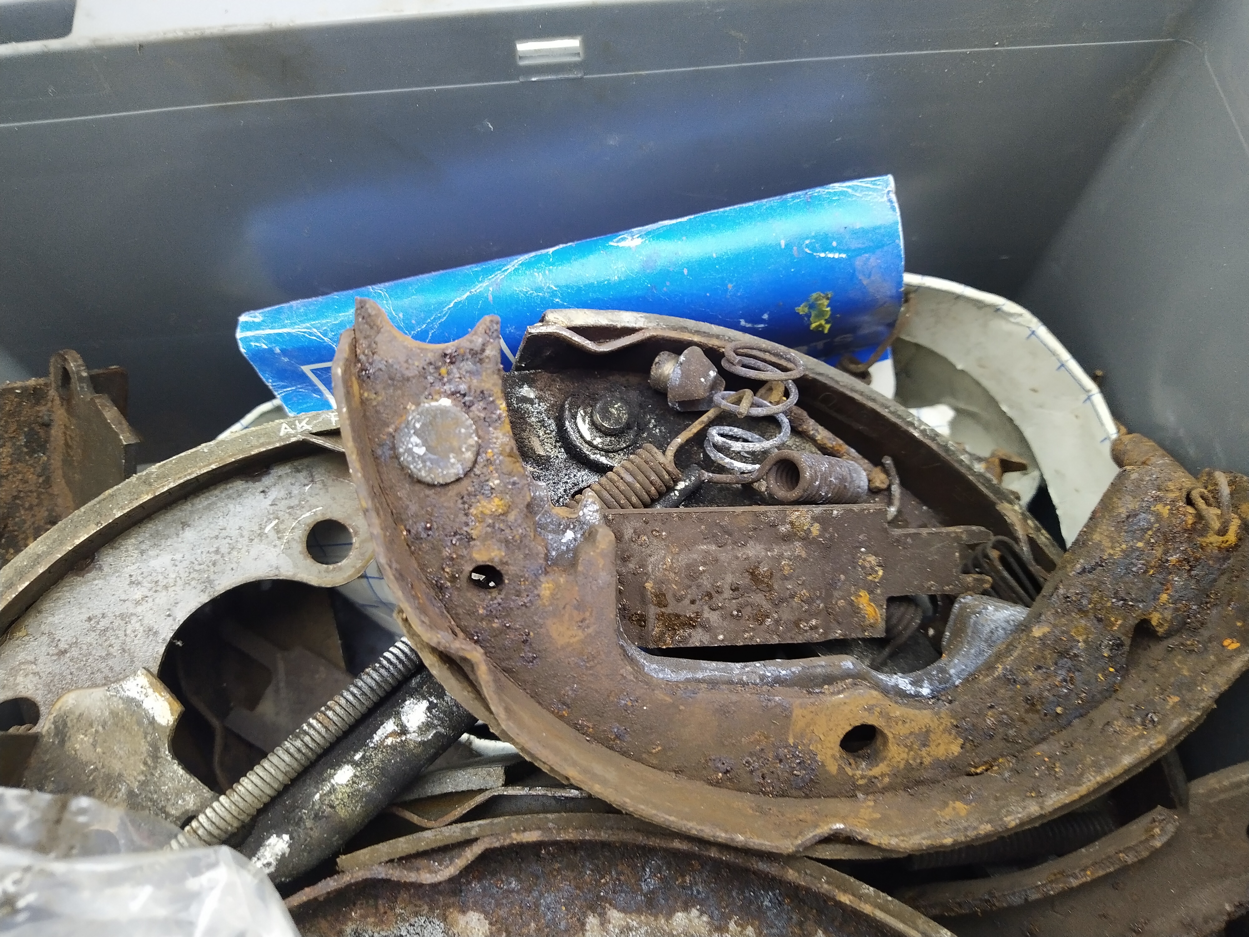 Sammlung Sortiment Trommelbremse Ersatzteile Subaru Impreza Legacy Forester