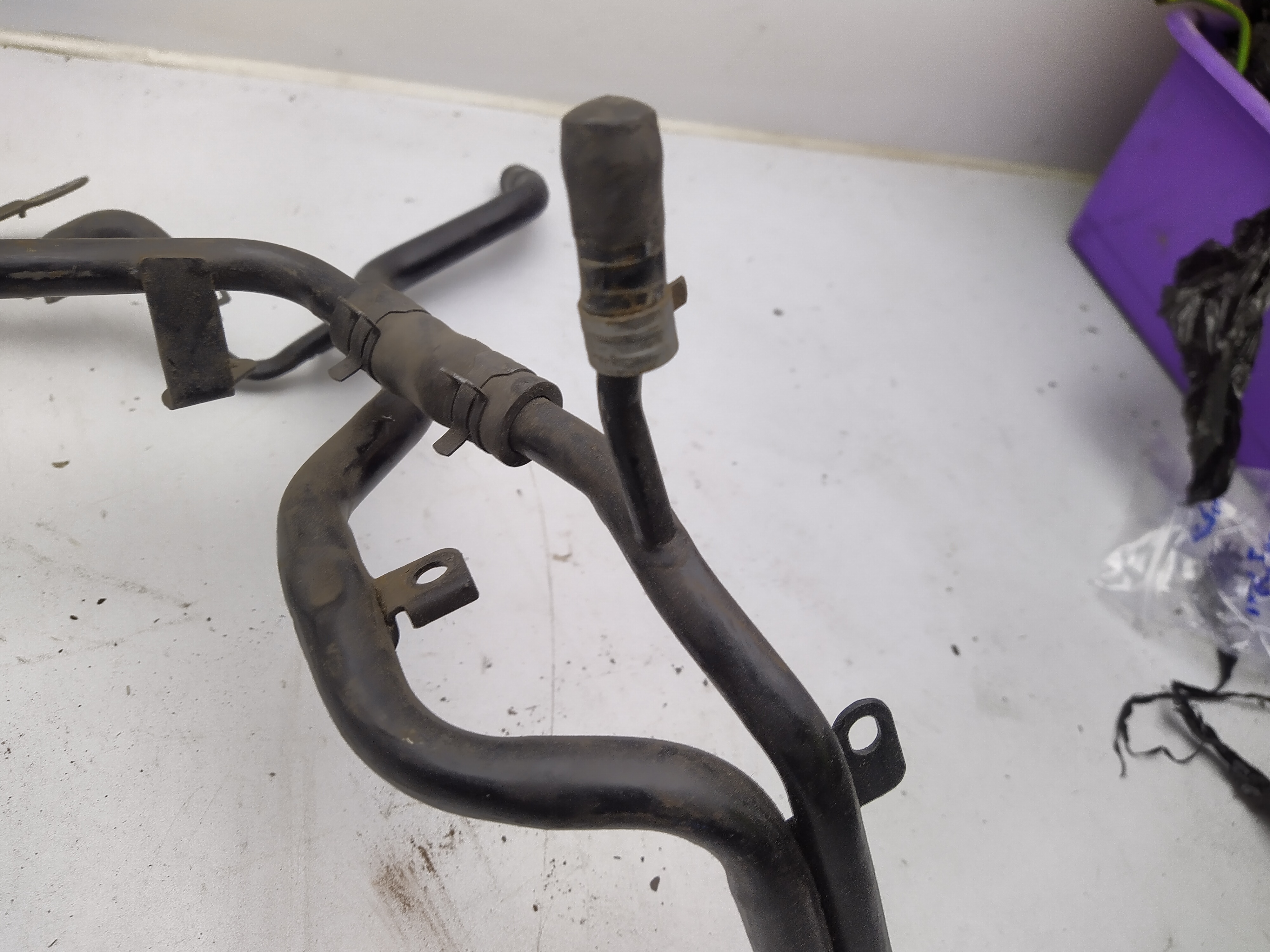 Kühlwasserleitungen vom Motor Subaru EJ205 Impreza WRX