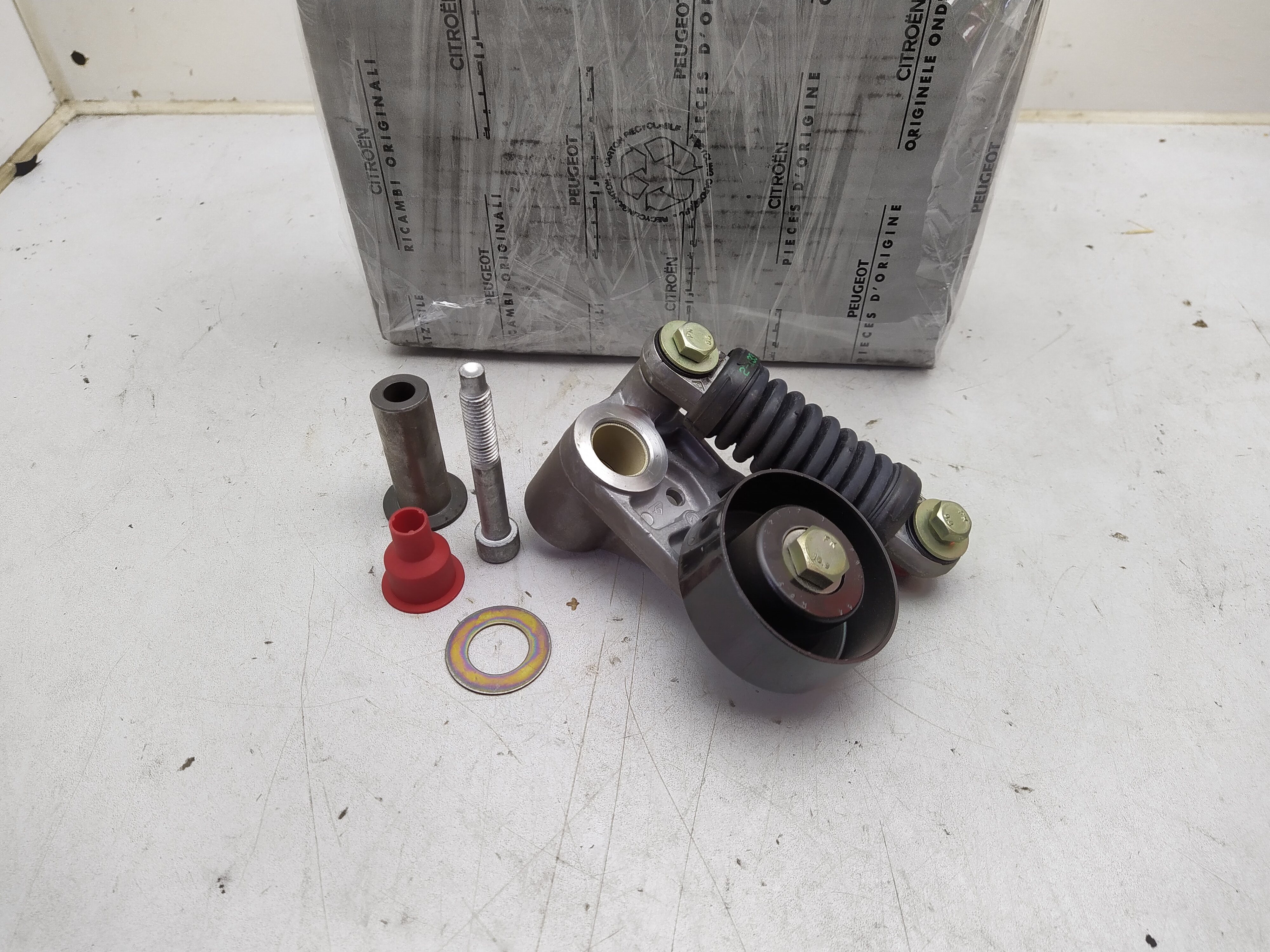 Peugeot / Citroen Spannrolle oben 65mm für Keilrippenriemen 575152 NEU NOS NEW