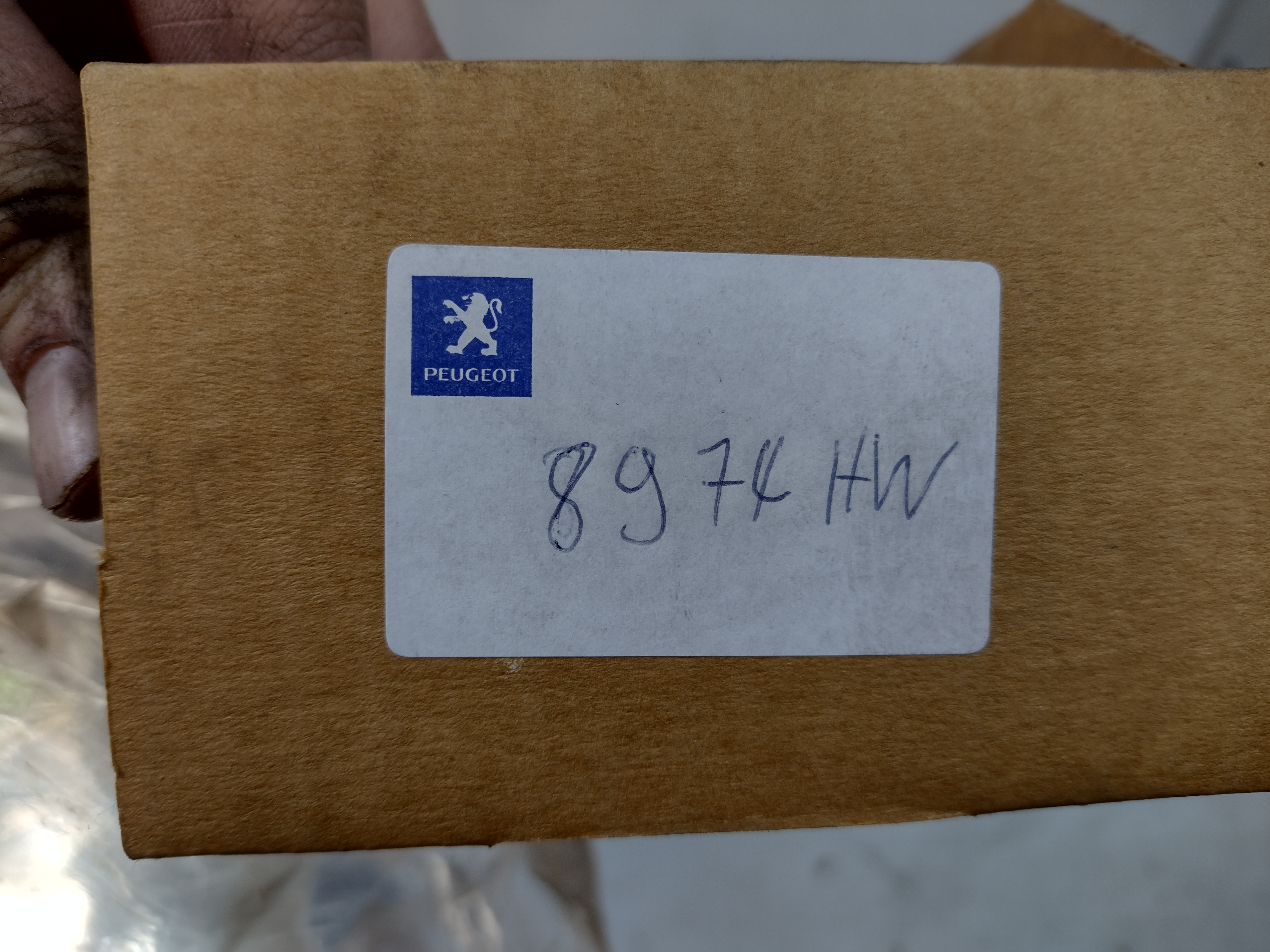 Peugeot 206 Sicherheitsgurt hinten links 8974HW NOS NEW OEM