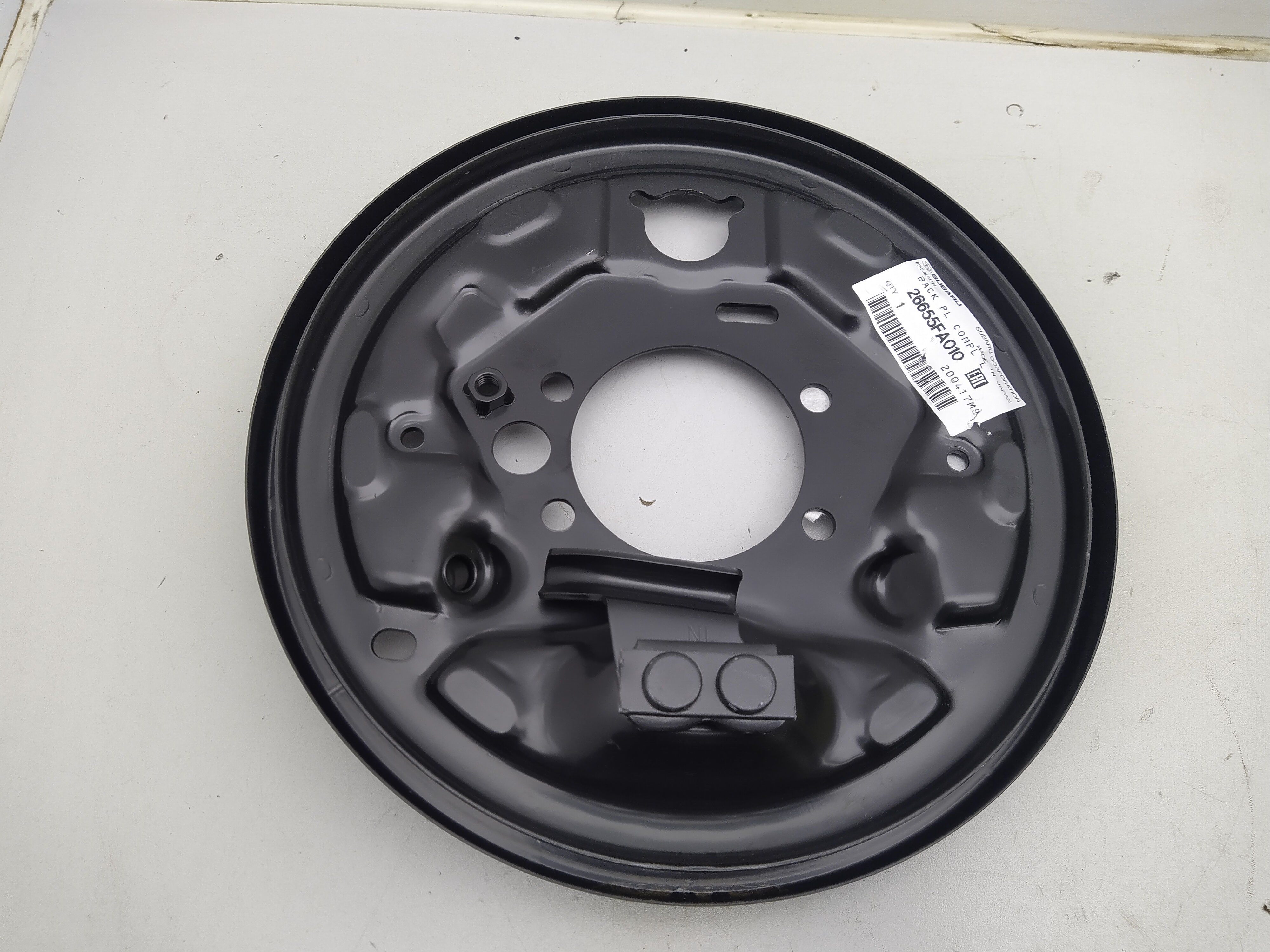 Ankerblech hinten links Subaru Forester SF SG 97-07 Impreza Trommelbremse