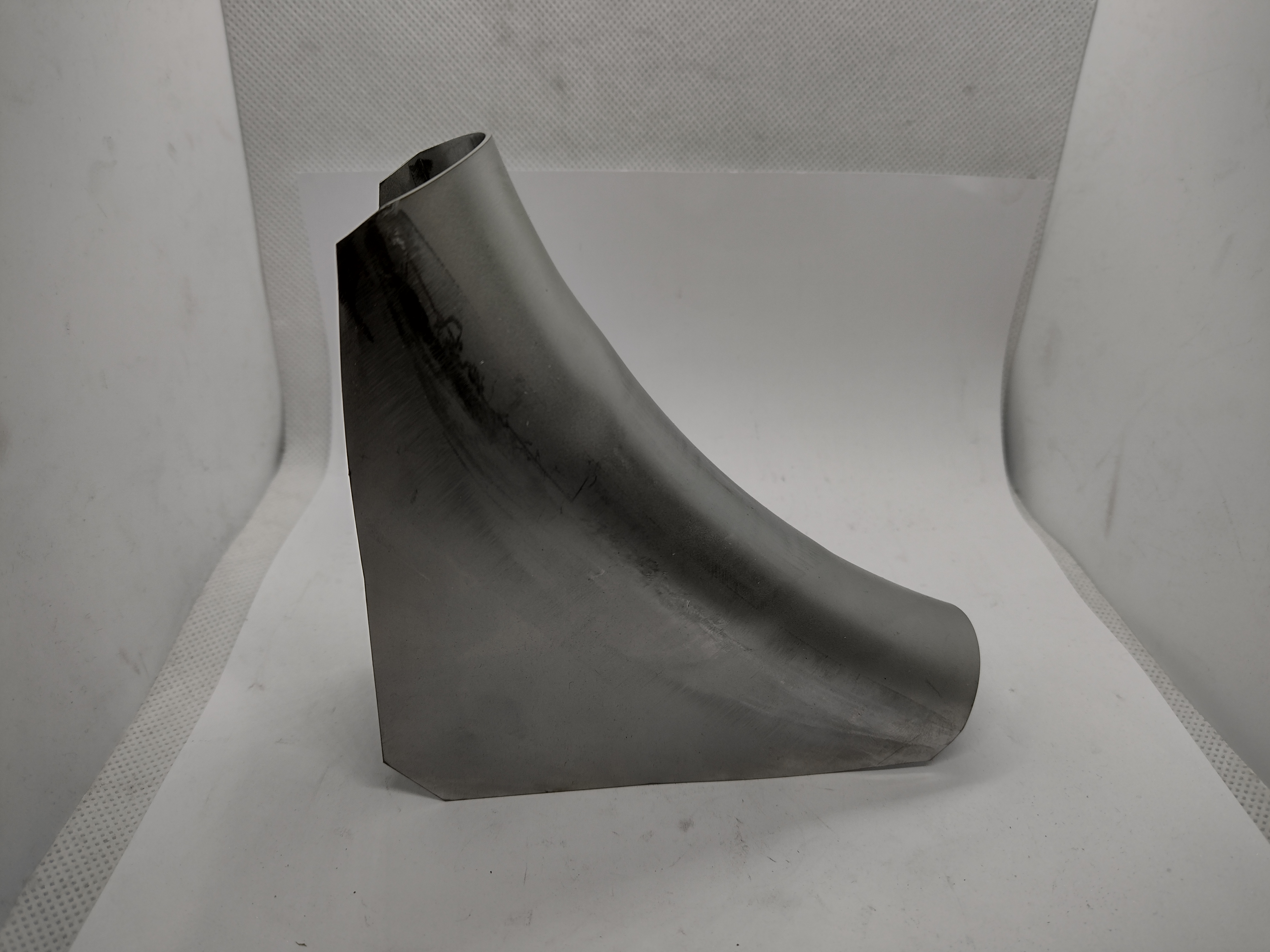 90 Grad  Knotenblech Überrollkäfig Stützen geschlossen MIT GEWÖLBTE KANTEN