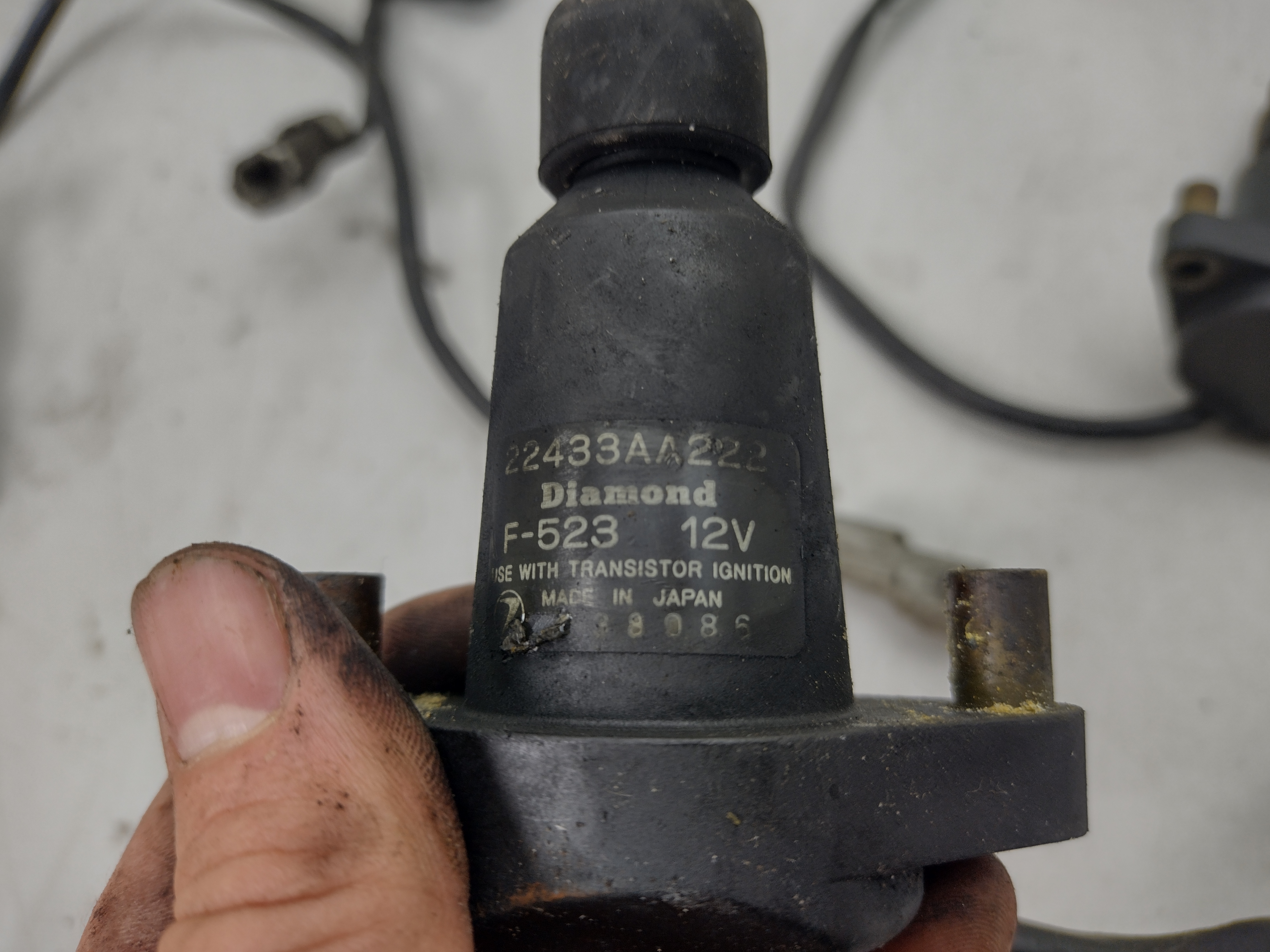 Satz Zündspulen 22433AA222 für SUBARU LEGACY Turbo BC BJF Diamond F-523