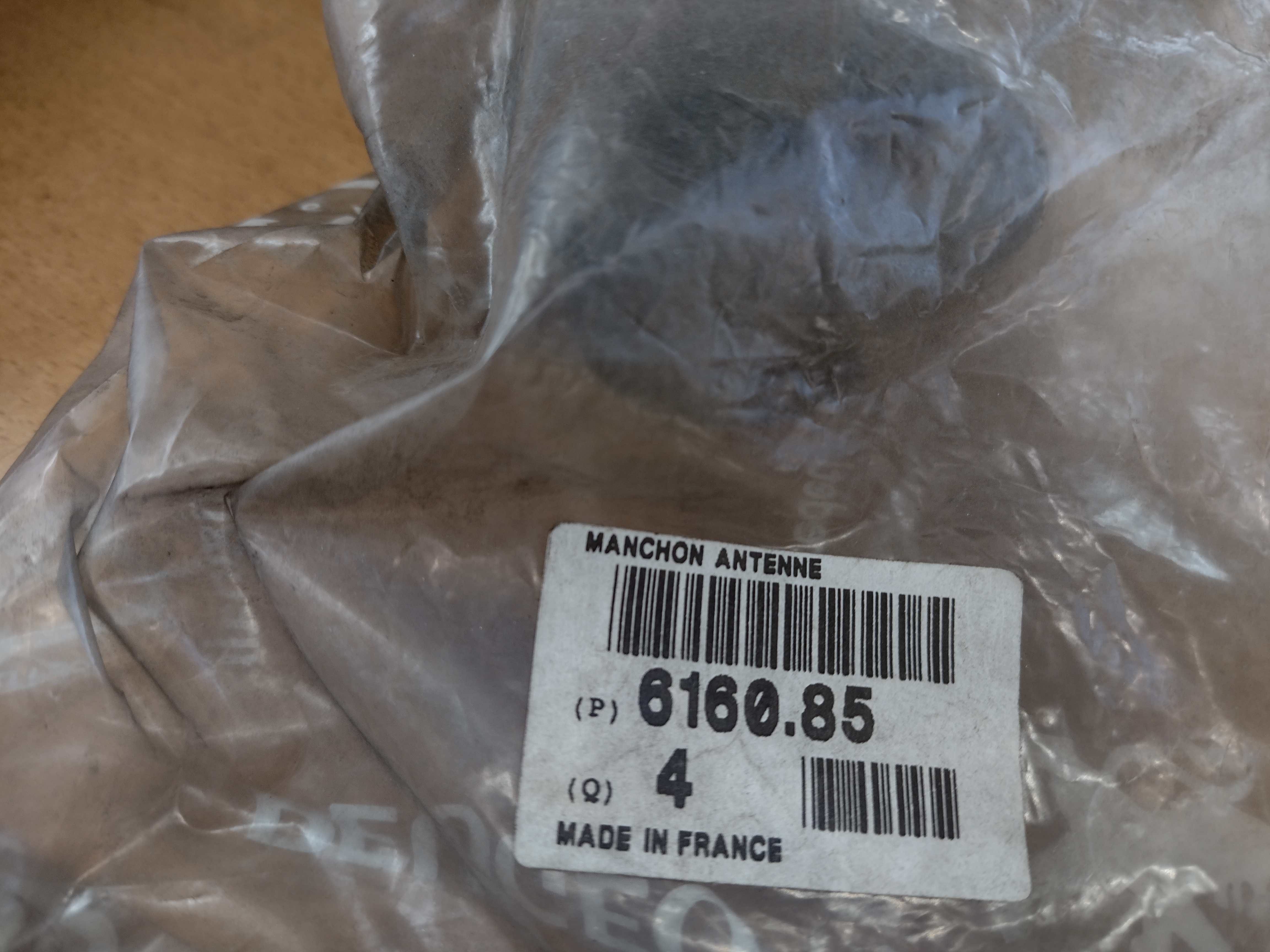 Peugeot / Citroen MUFFE ELEKTRONISCHE ANTENNE 616085 NEU NOS NEW OEM