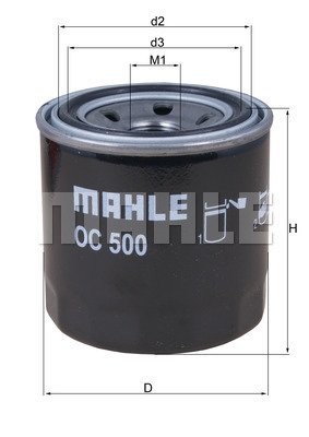 Ölfilter für Subaru Ottomotoren H6 / 15208AA031