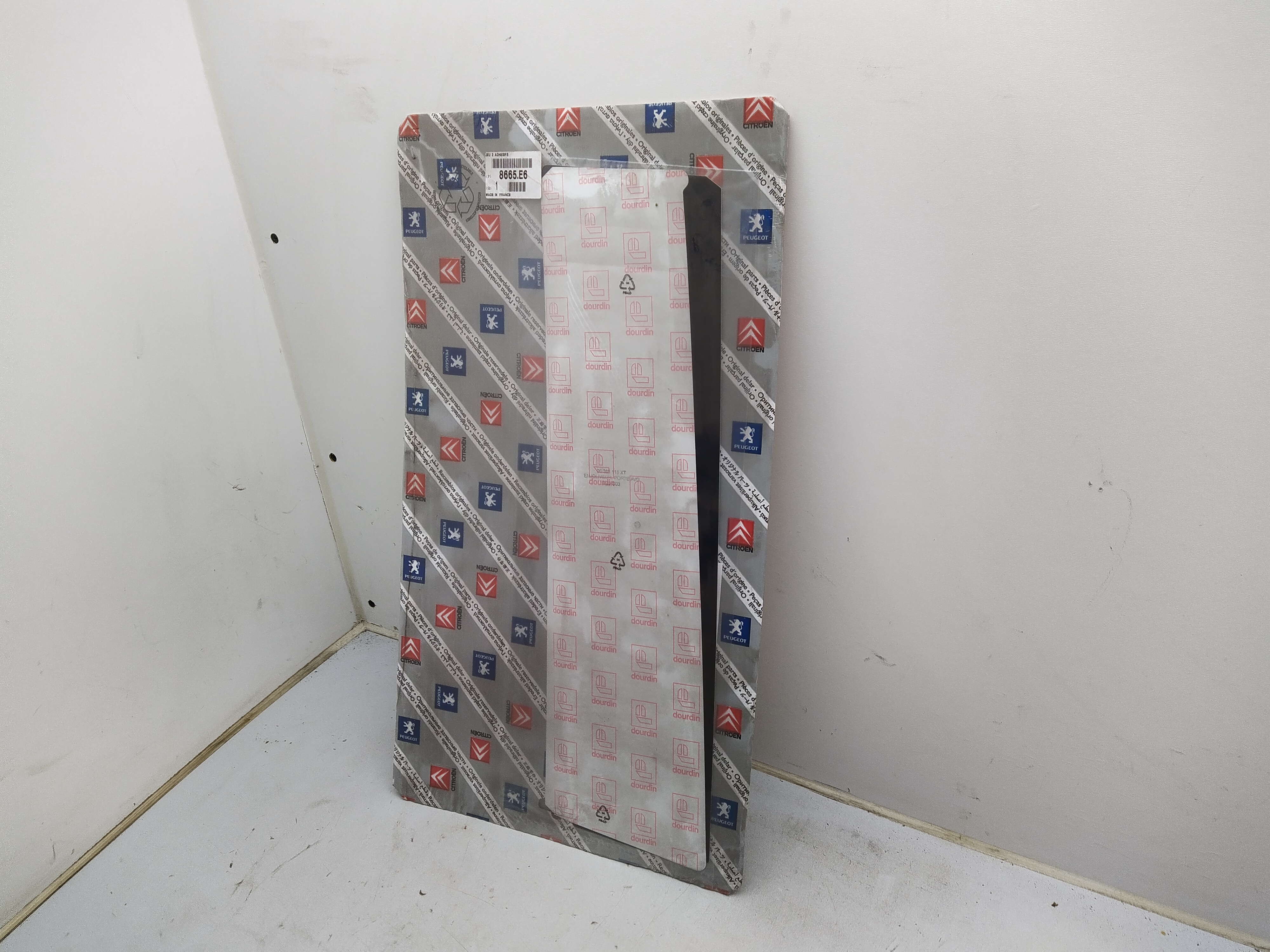 Original Peugeot 307 Satz 2 Stück Türaufkleber 8665E6 NEU NOS