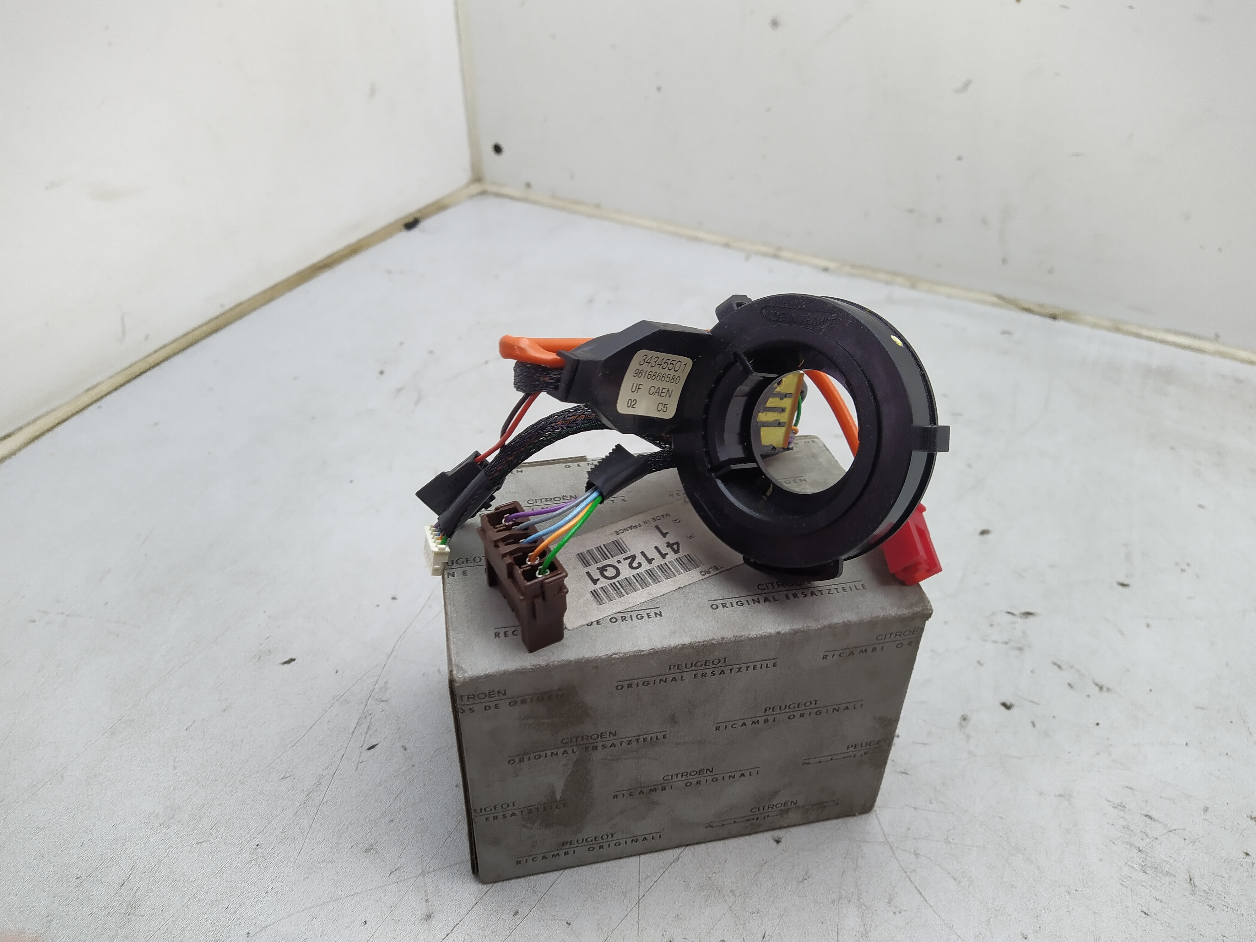 Peugeot CITROËN Schleifring, Airbag 4112Q1 NEU NOS NEW