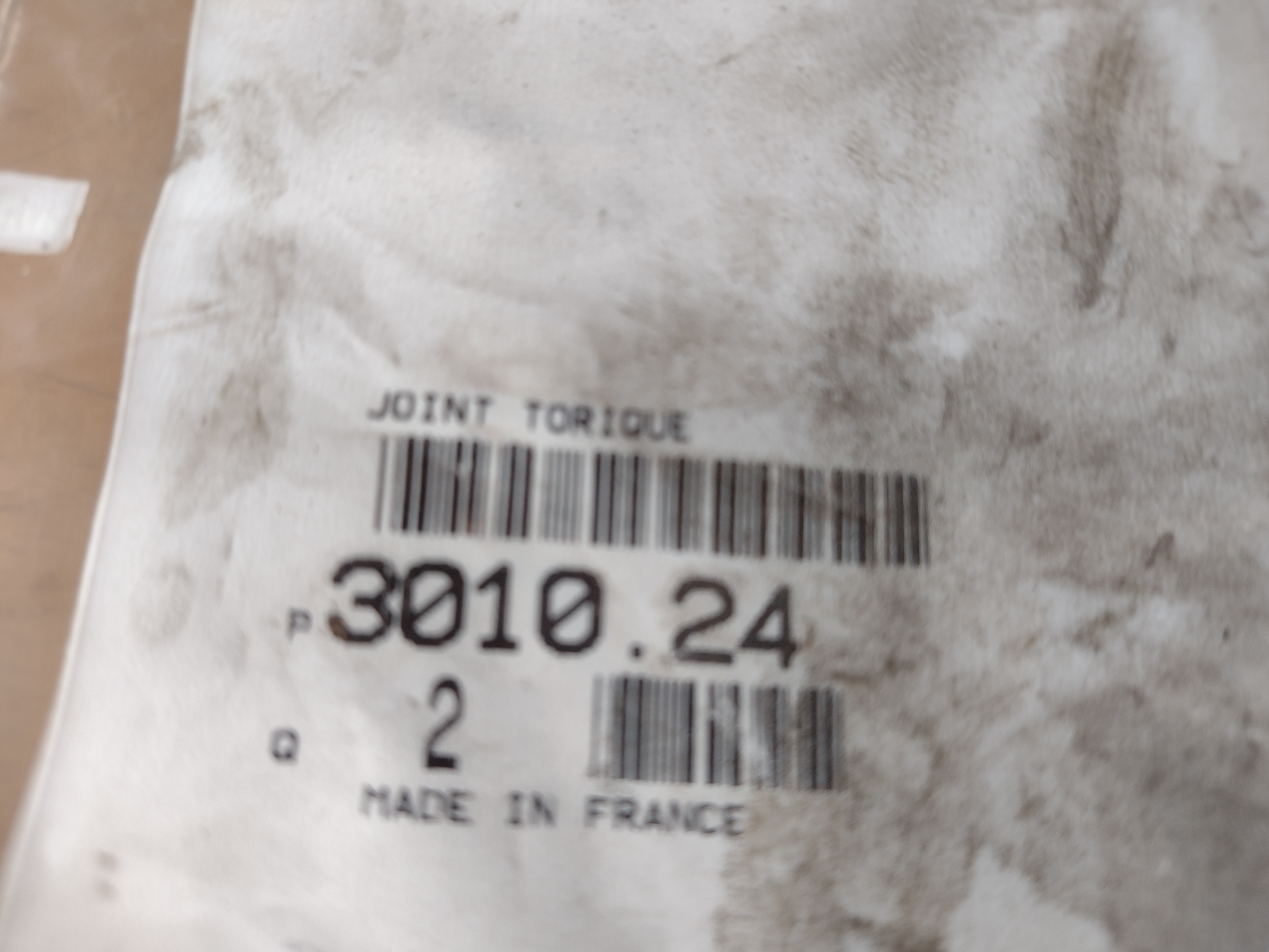 Peugeot / Citroen O Ring DICHTUNG 301024 NEU NOS NEW OEM 