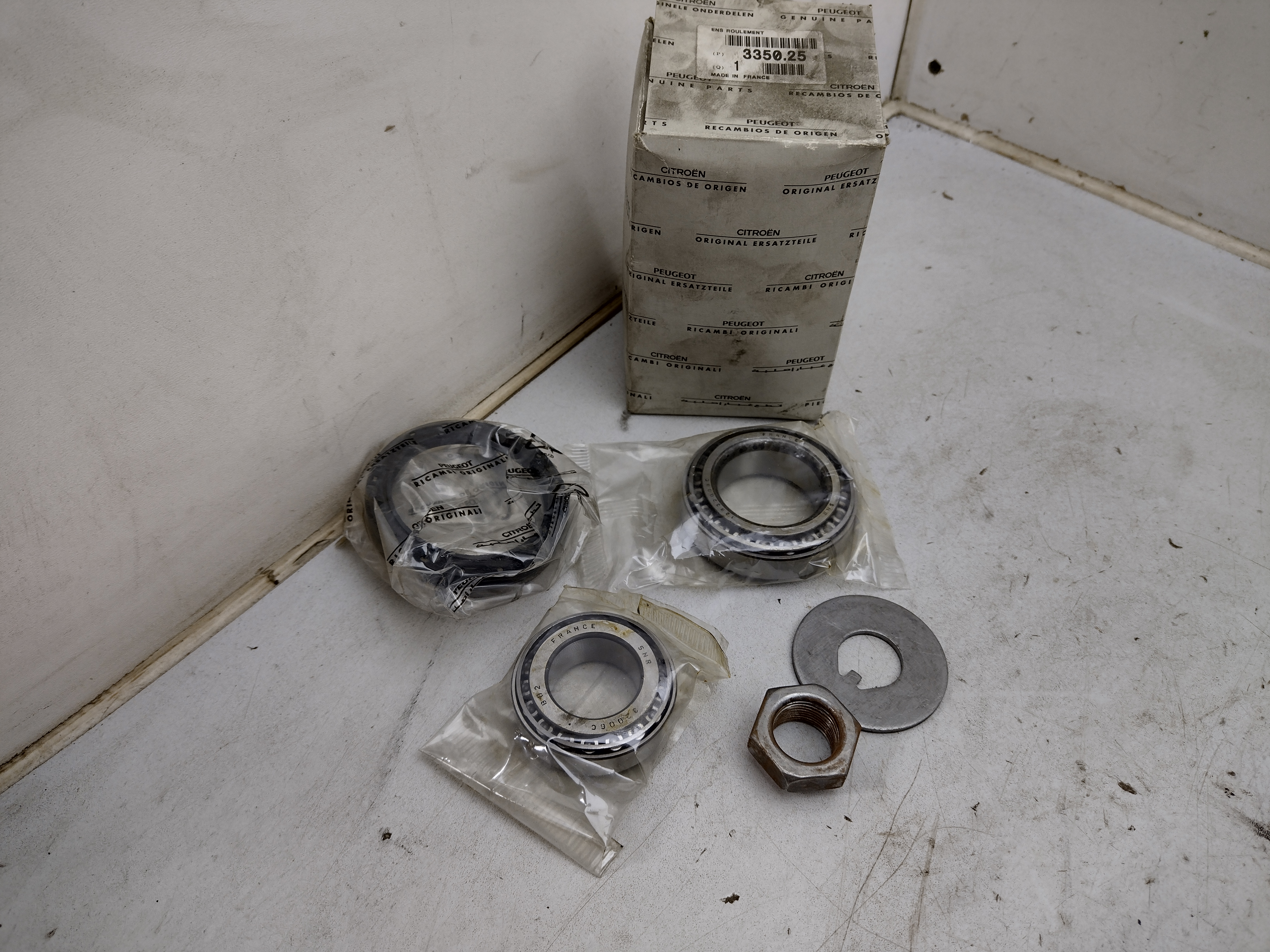 Radlagersatz hinten 335025 Peugeot Boxer Citoen Jumper Fiat Ducato NOS NEW OEM