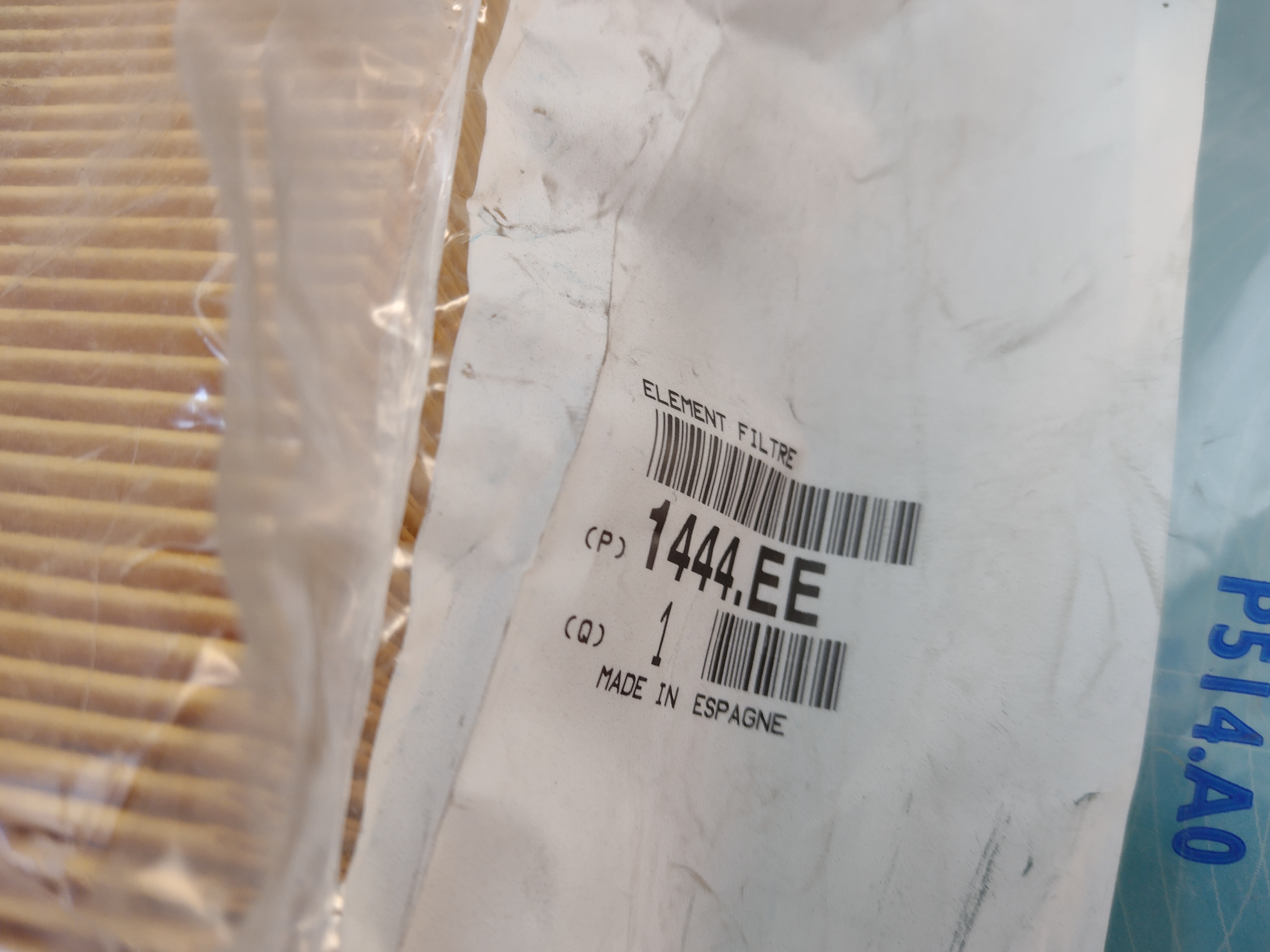 Peugeot Luftfilter 1444EE NEU NOS NEW OEM