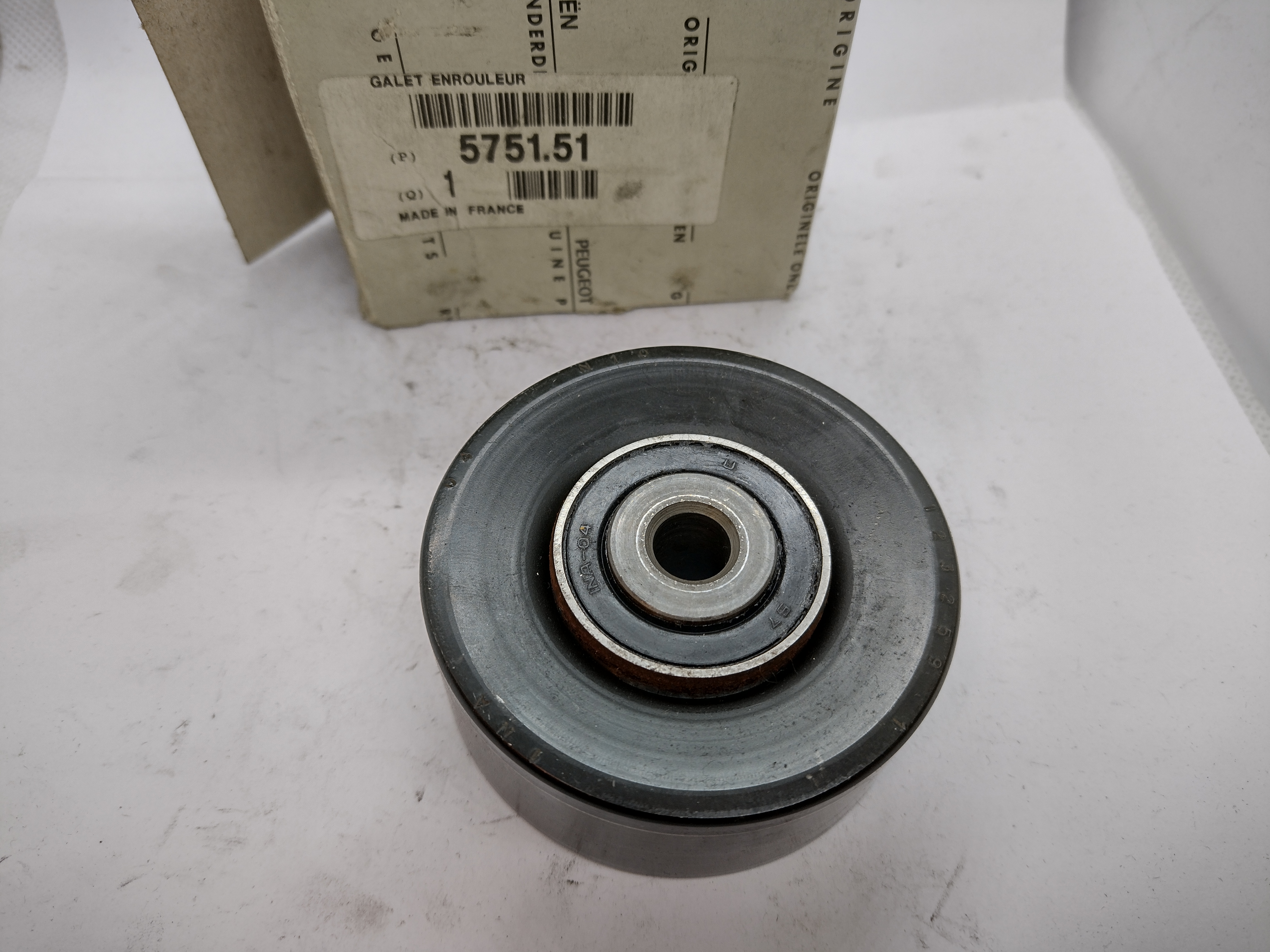 Peugeot 206 / Citroen XSARA Umlenkrolle 70mm für Keilrippenriemen 575151 NEU NOS NEW