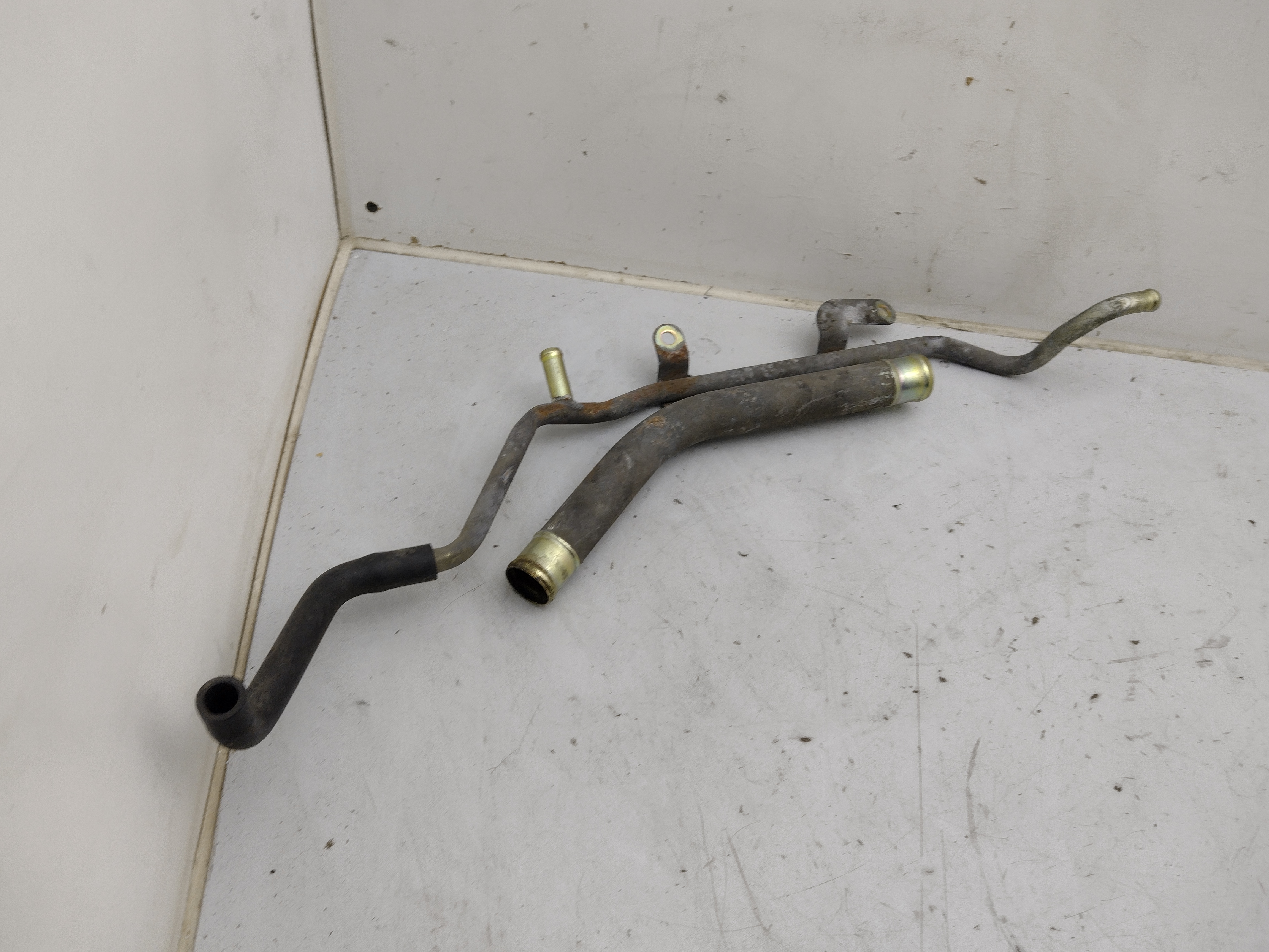 Kühlmittel und BOV Metall Leitungen von Subaru Impreza WRX GD GG Newage Turbo