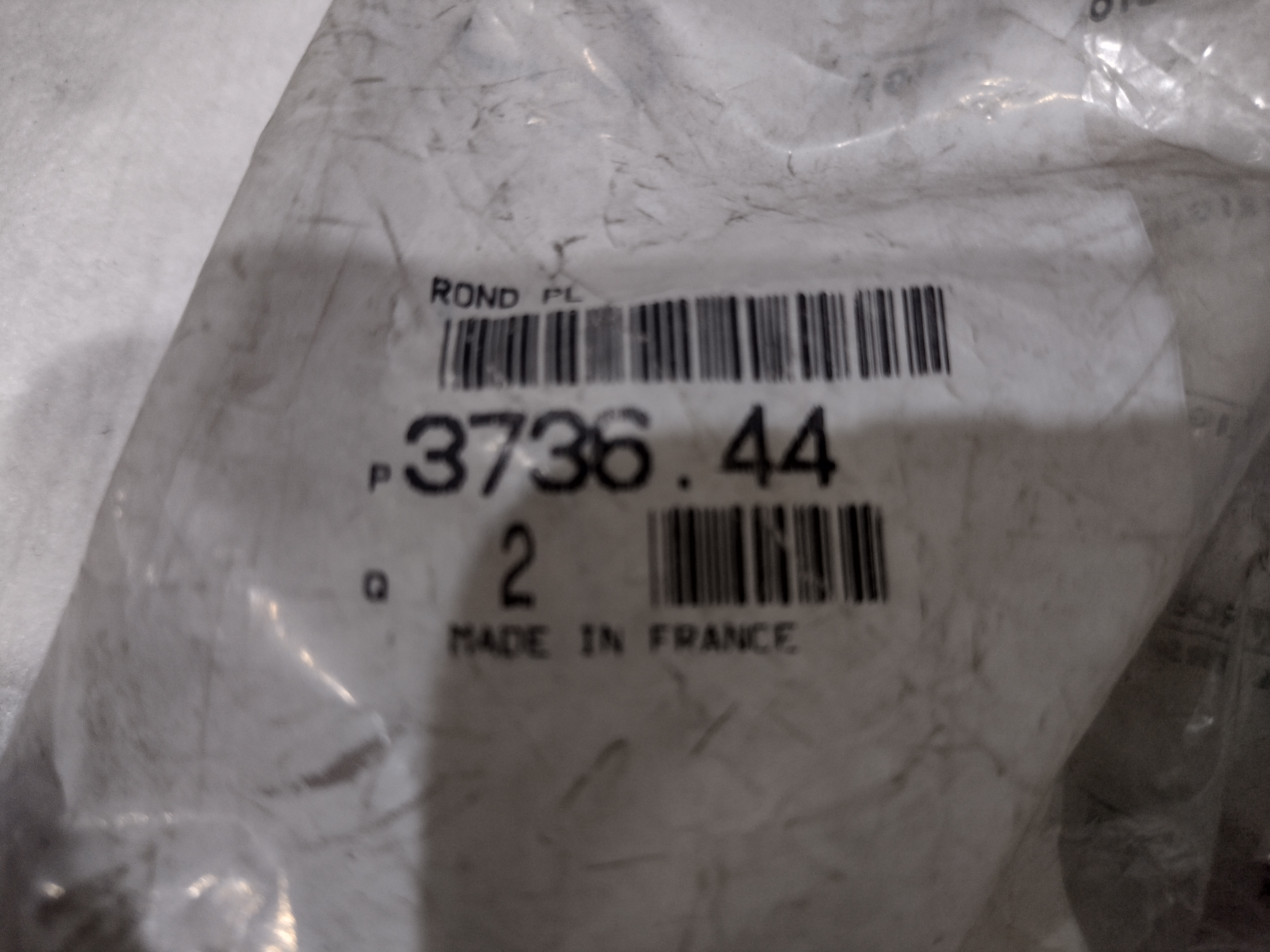 Peugeot / Citroen FLACHSCHEIBE 373644 NEU NOS NEW
