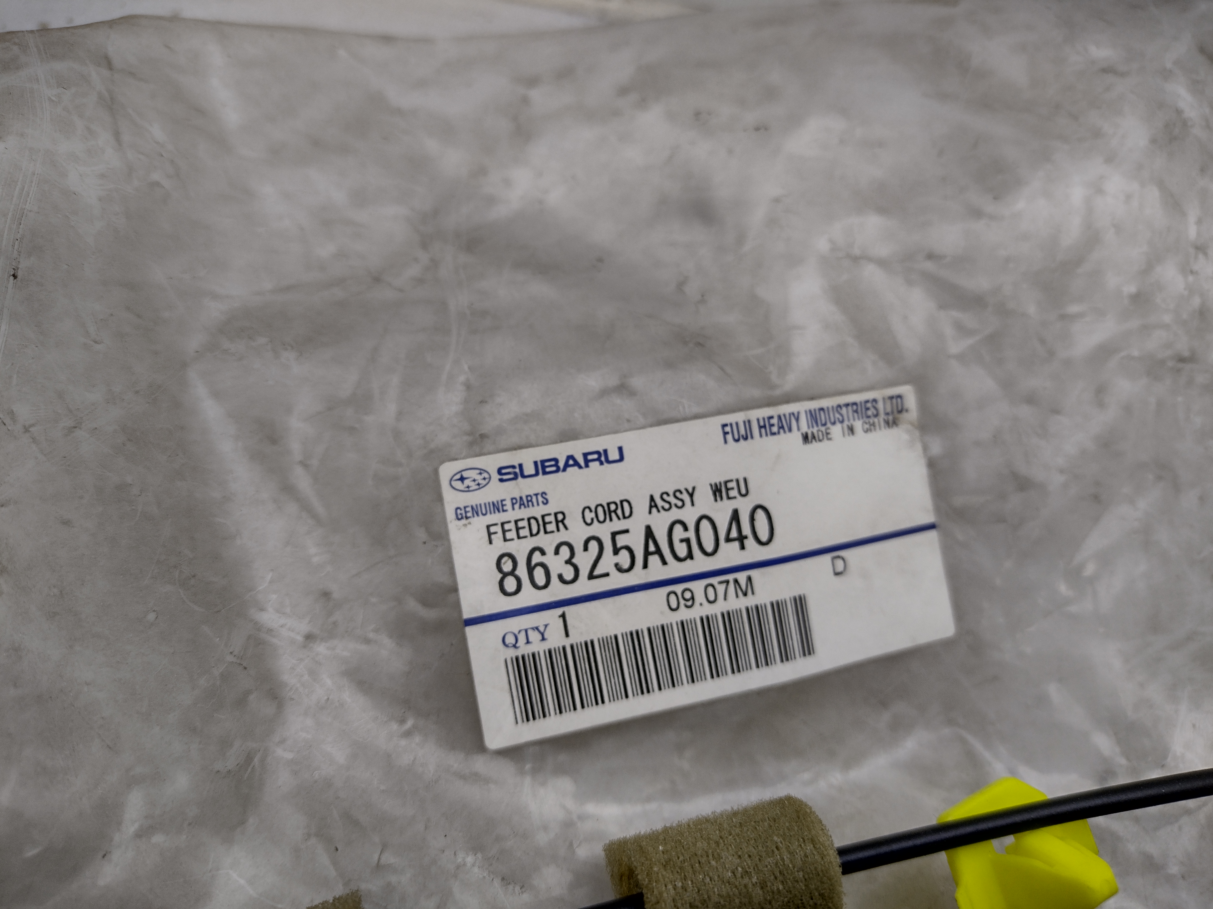 ANTENNENKABEL 86325AG040  für Subaru Legacy 4 Bl BP 03-08