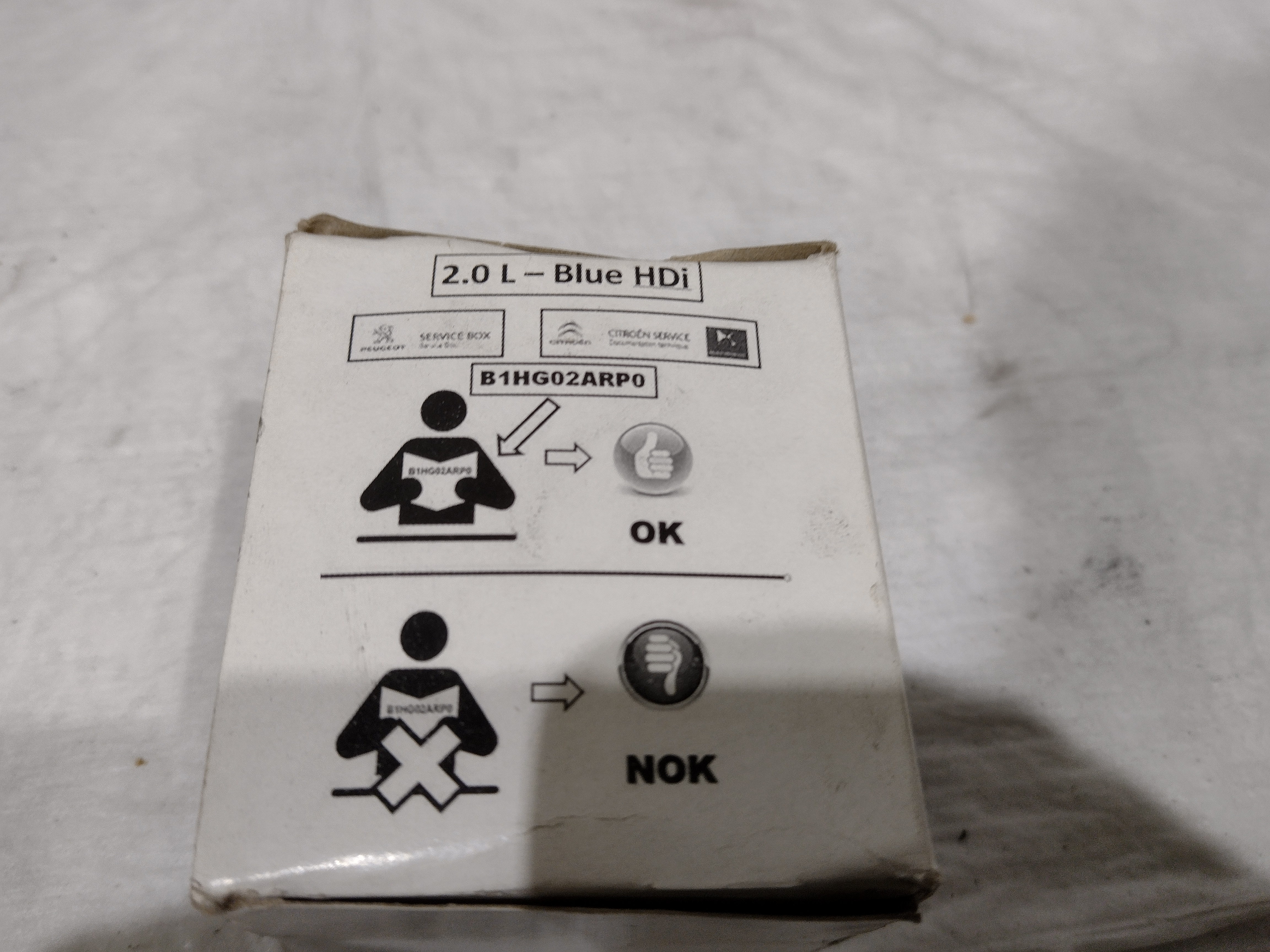 Peugeot / Citroen Dieselfilter-Einsatz 9801366680 NEU NOS NEW