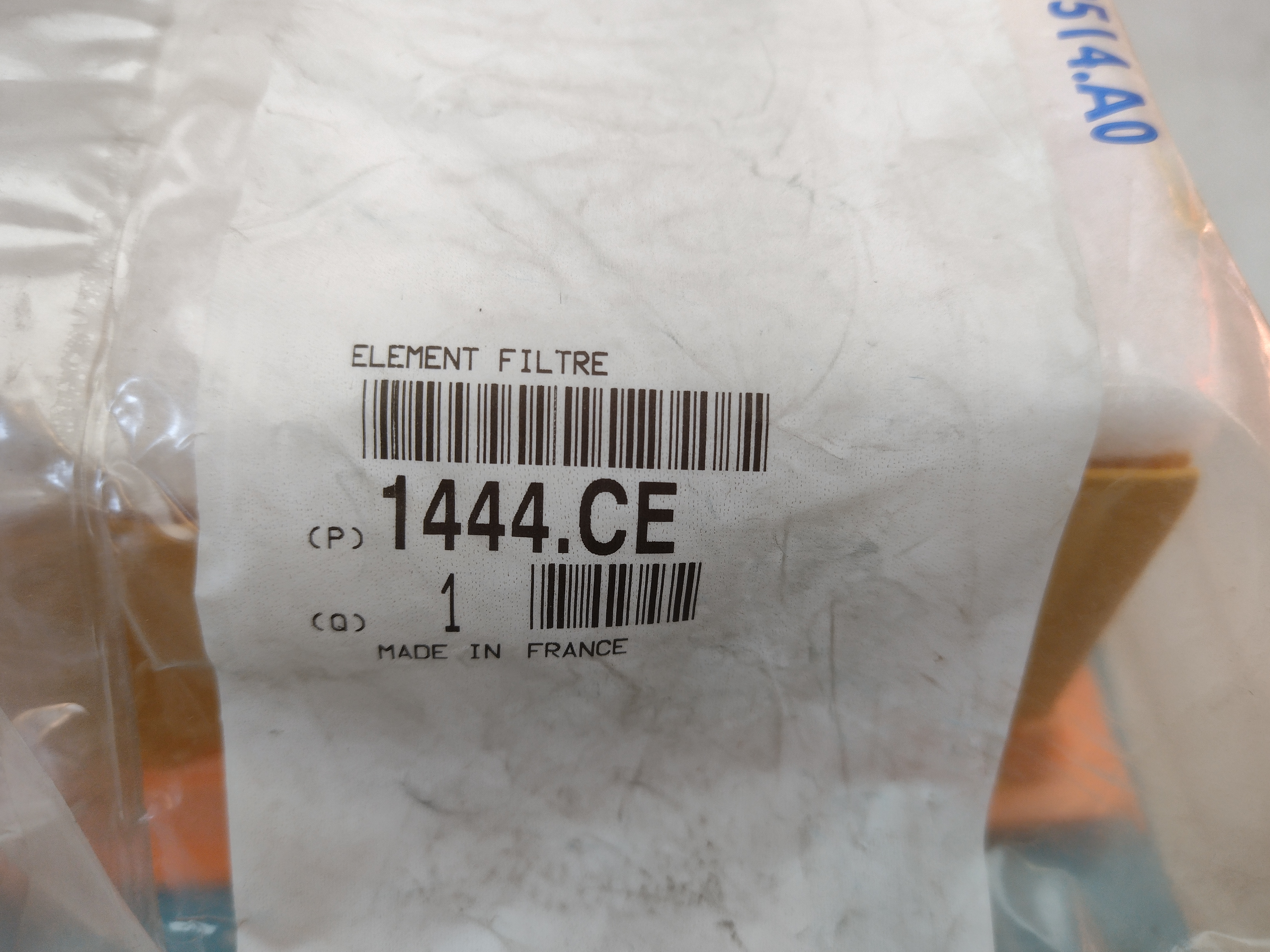 Peugeot 307 Luftfilter 1444CE NEU NOS NEW OEM