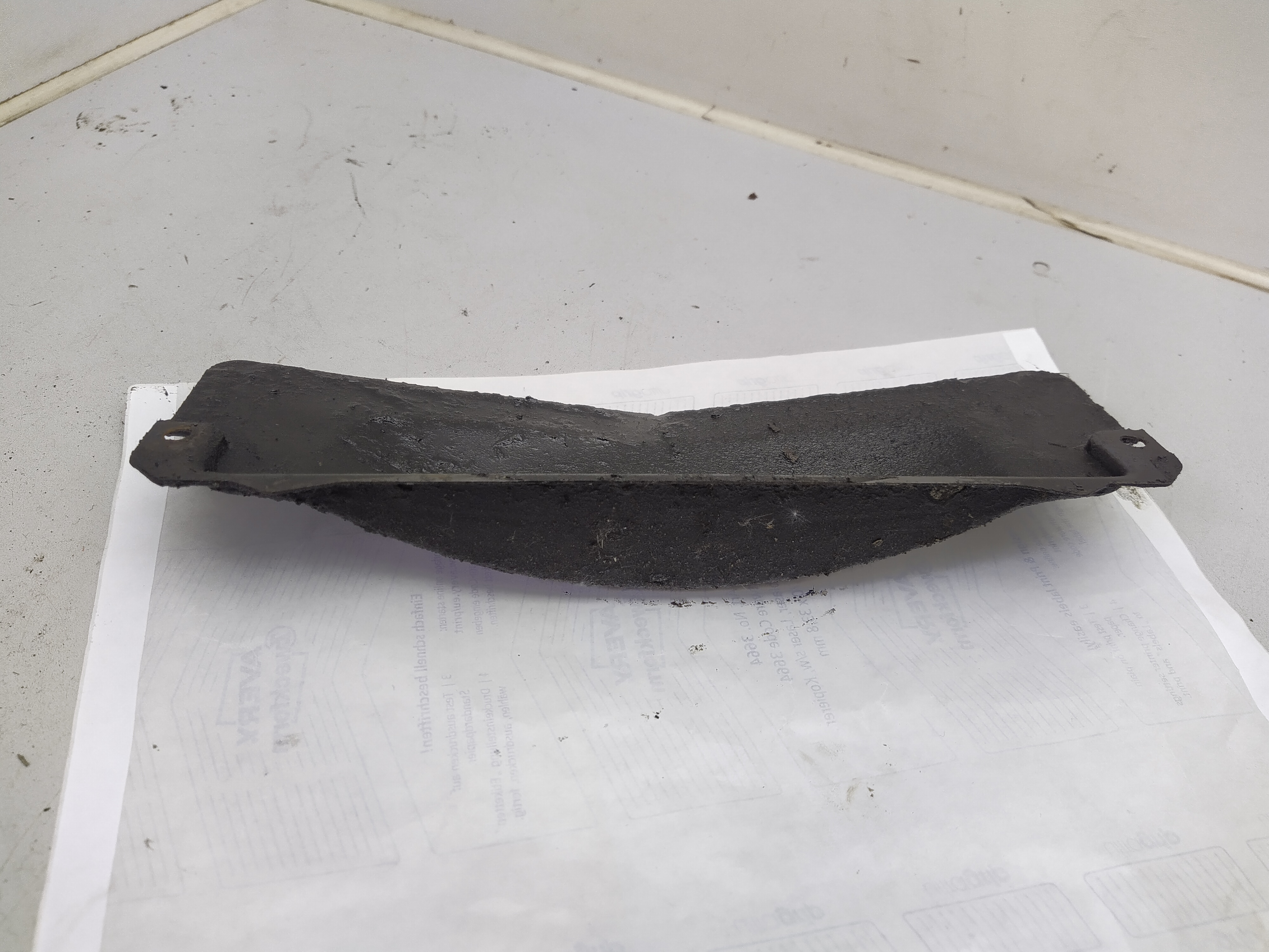 Schwungradabdeckung Blech zwischen Motor und Getriebe von Subaru Impreza GT GC8 GF8