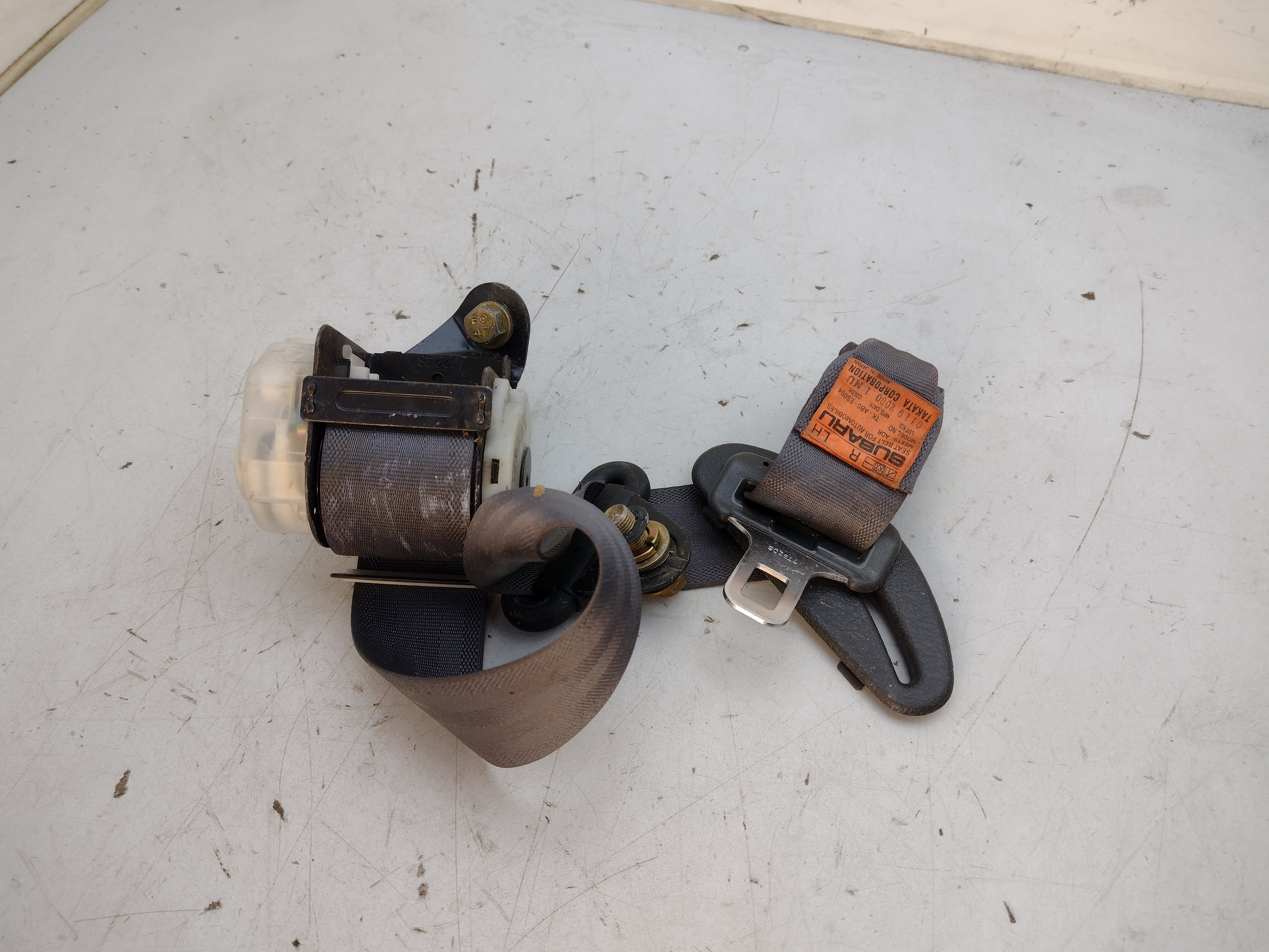 Sicherheitsgurt Gurt hinten links für Subaru Impreza GC8 92-00