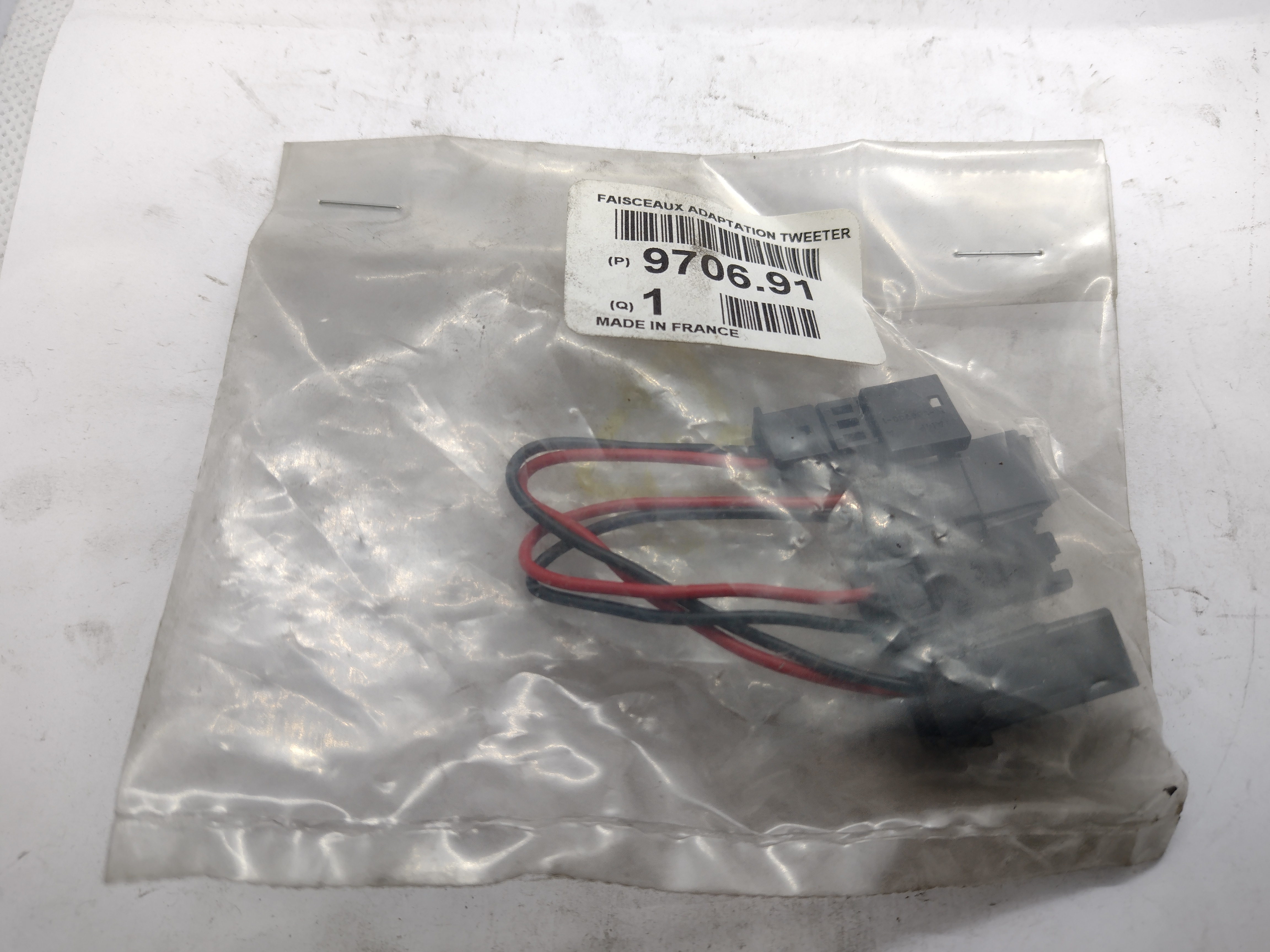 Peugeot / Citroen Lautsprecher Adapterkabel 970691 NEU NOS NEW