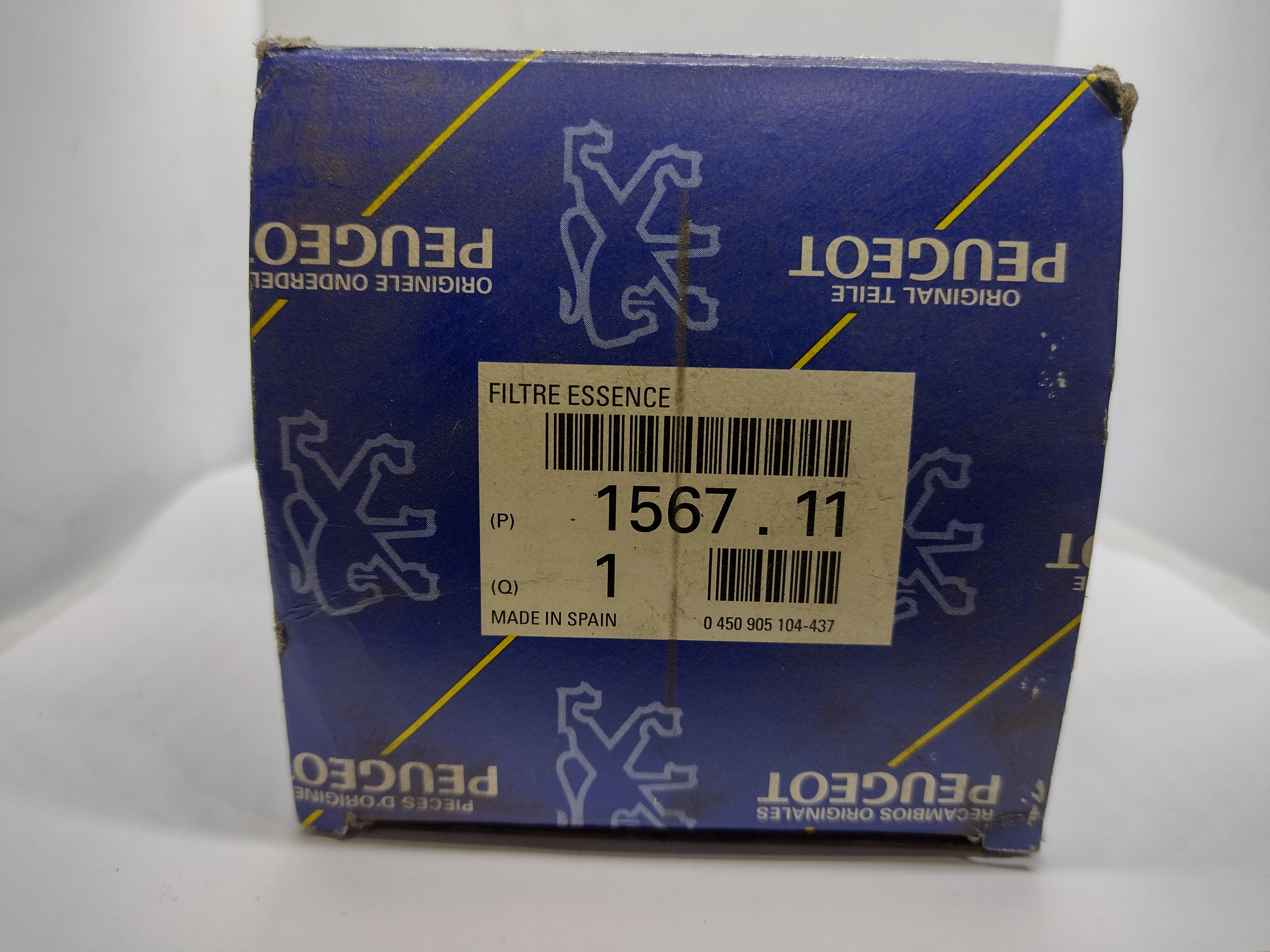Original Peugeot Kraftstofffilter 156711 NEU NOS NEW